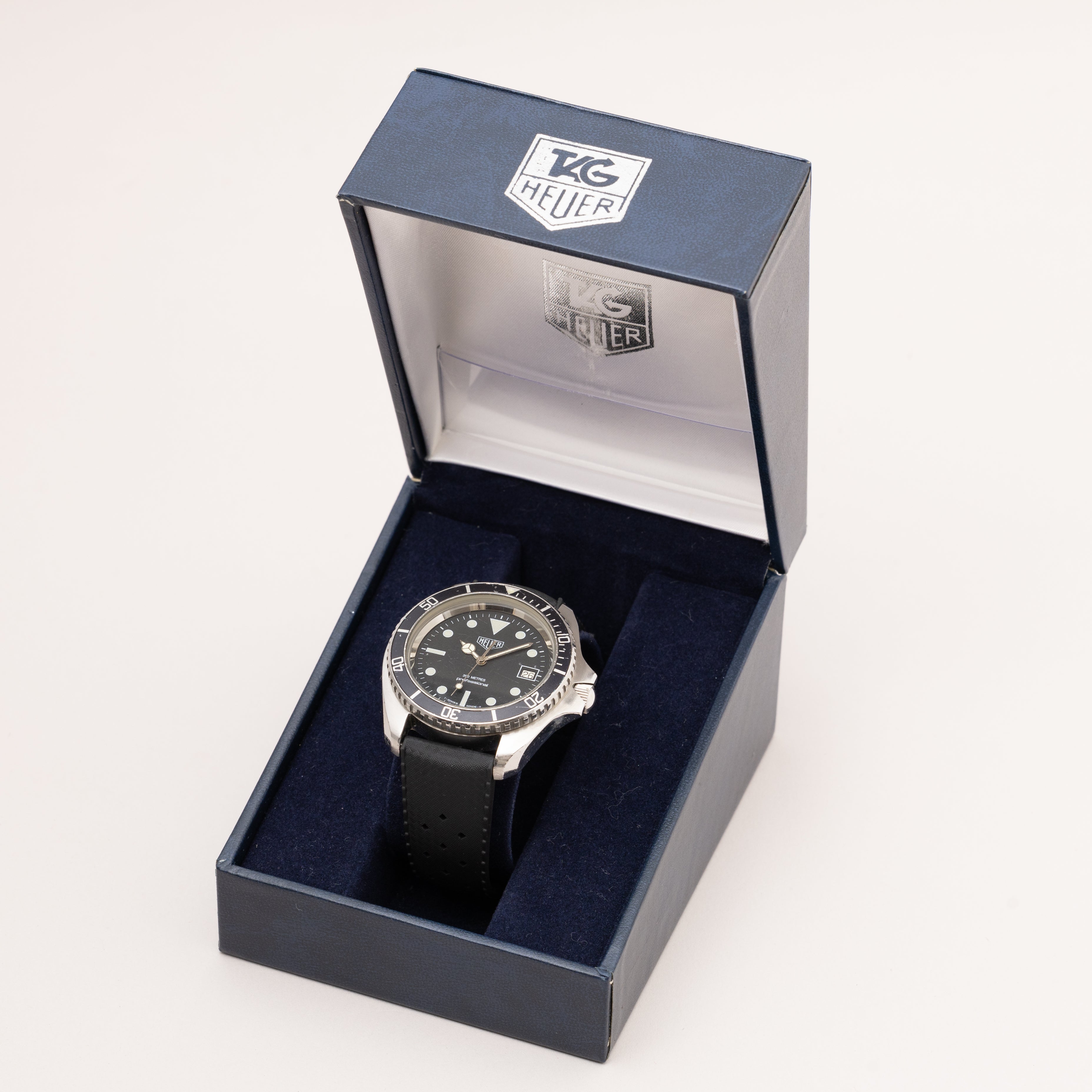 ホイヤー ダイバー 200m 1980年代製 Ref.844-2 箱付き