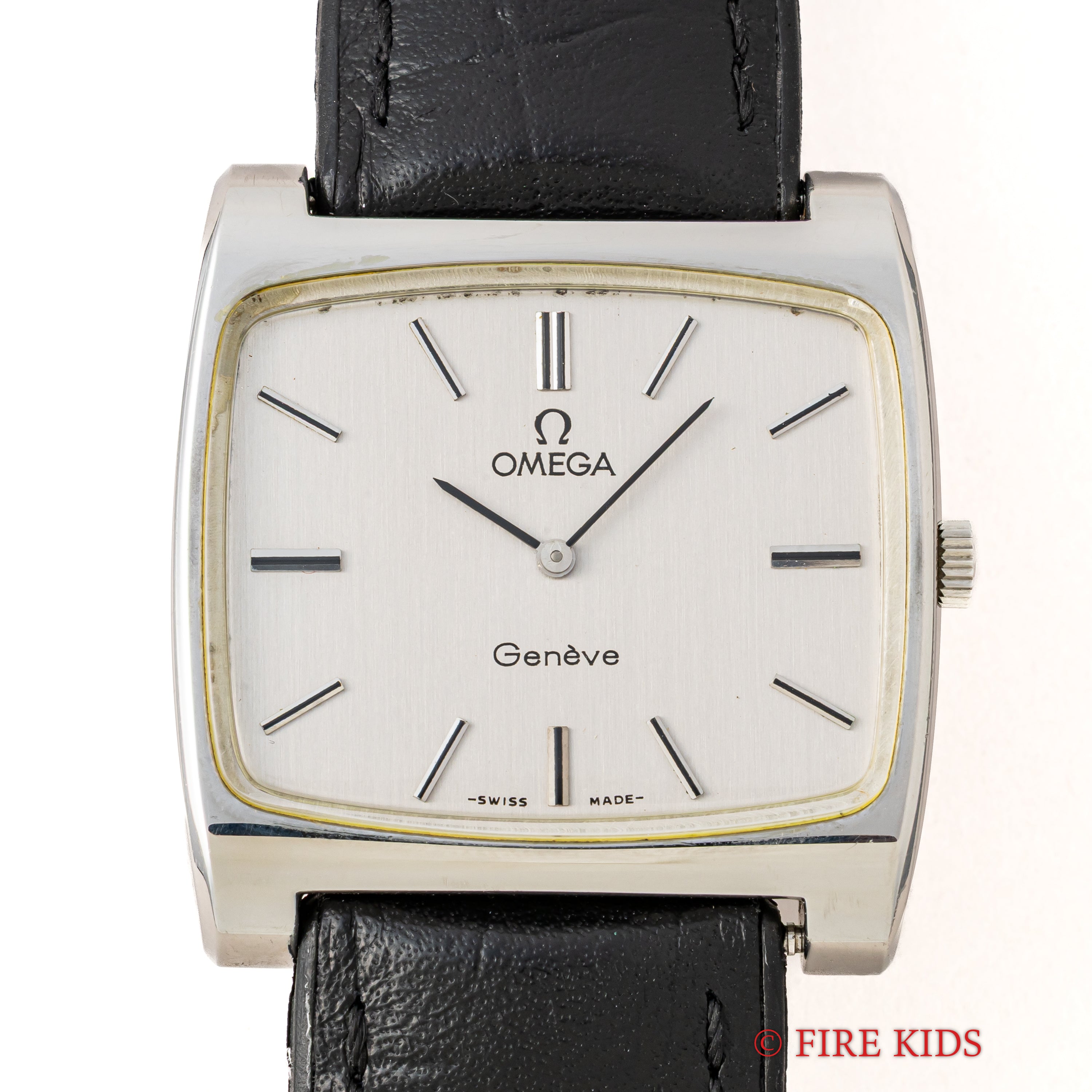 オメガ ジュネーブ TVスクリーン ツートンダイヤル 1972年製 手巻 Cal.620 Ref.111.0109