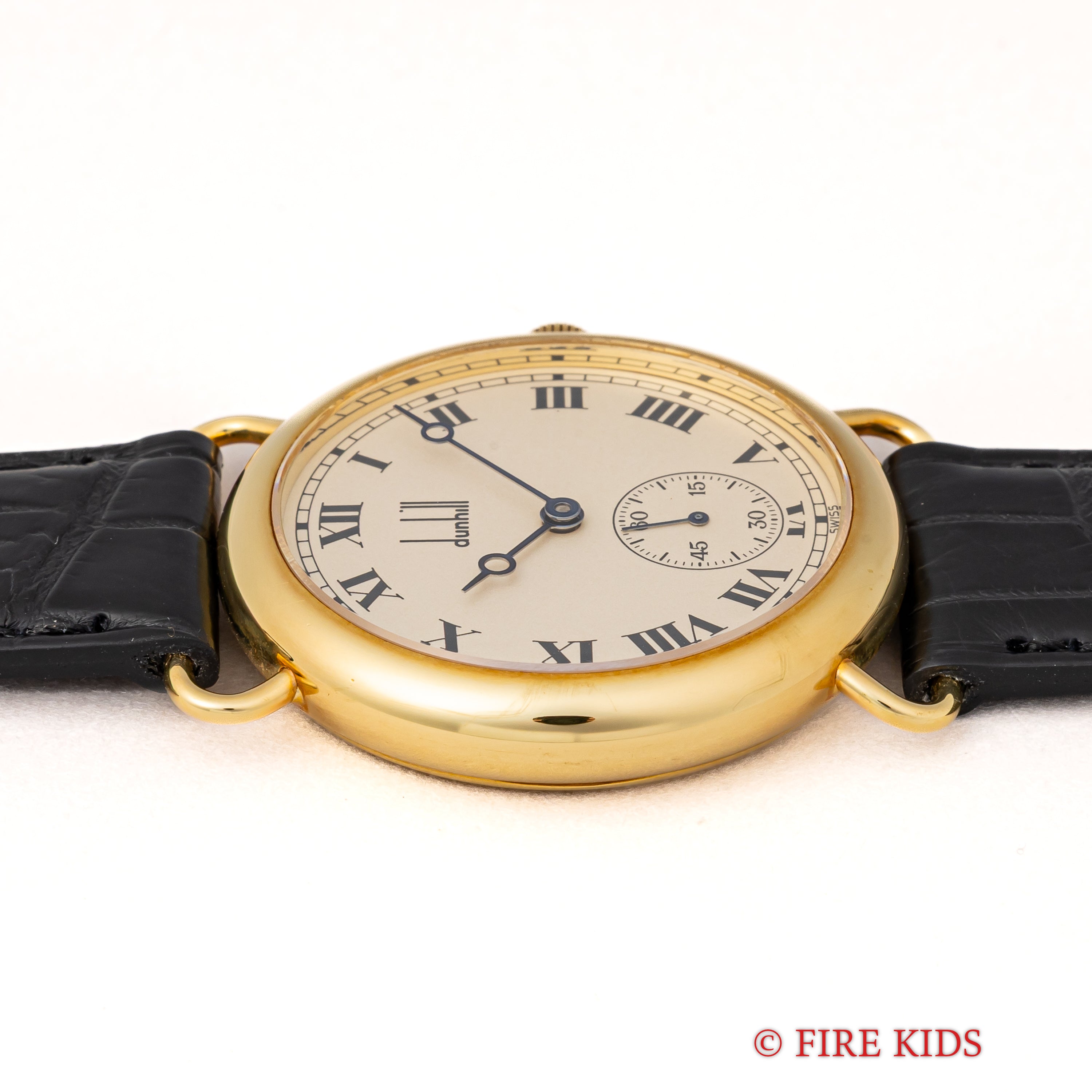 ダンヒル 1993年製 100周年記念限定モデル18金無垢 センテナリー ブレゲ針 箱ギャラ付