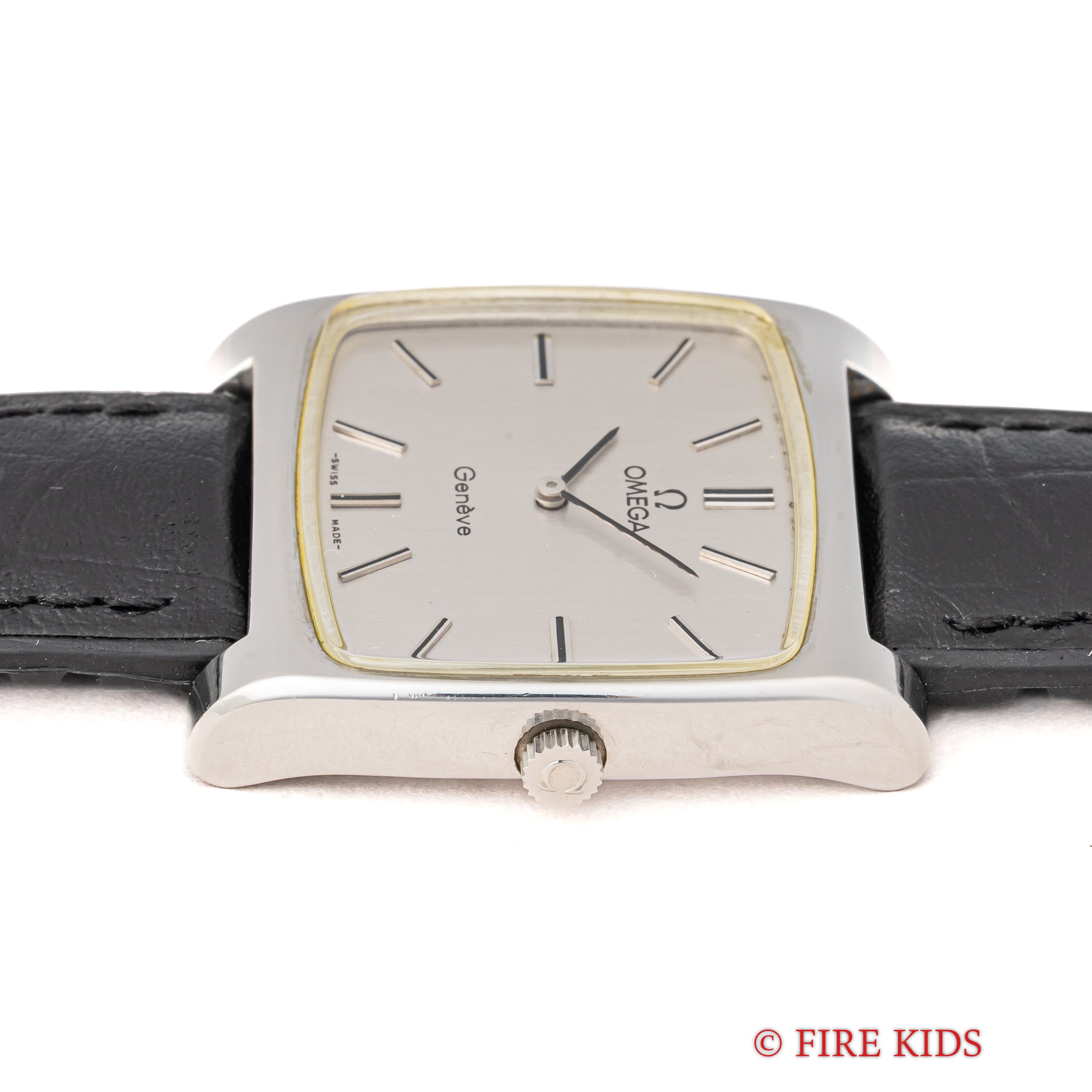 オメガ ジュネーブ TVスクリーン ツートンダイヤル 1972年製 手巻 Cal.620 Ref.111.0109