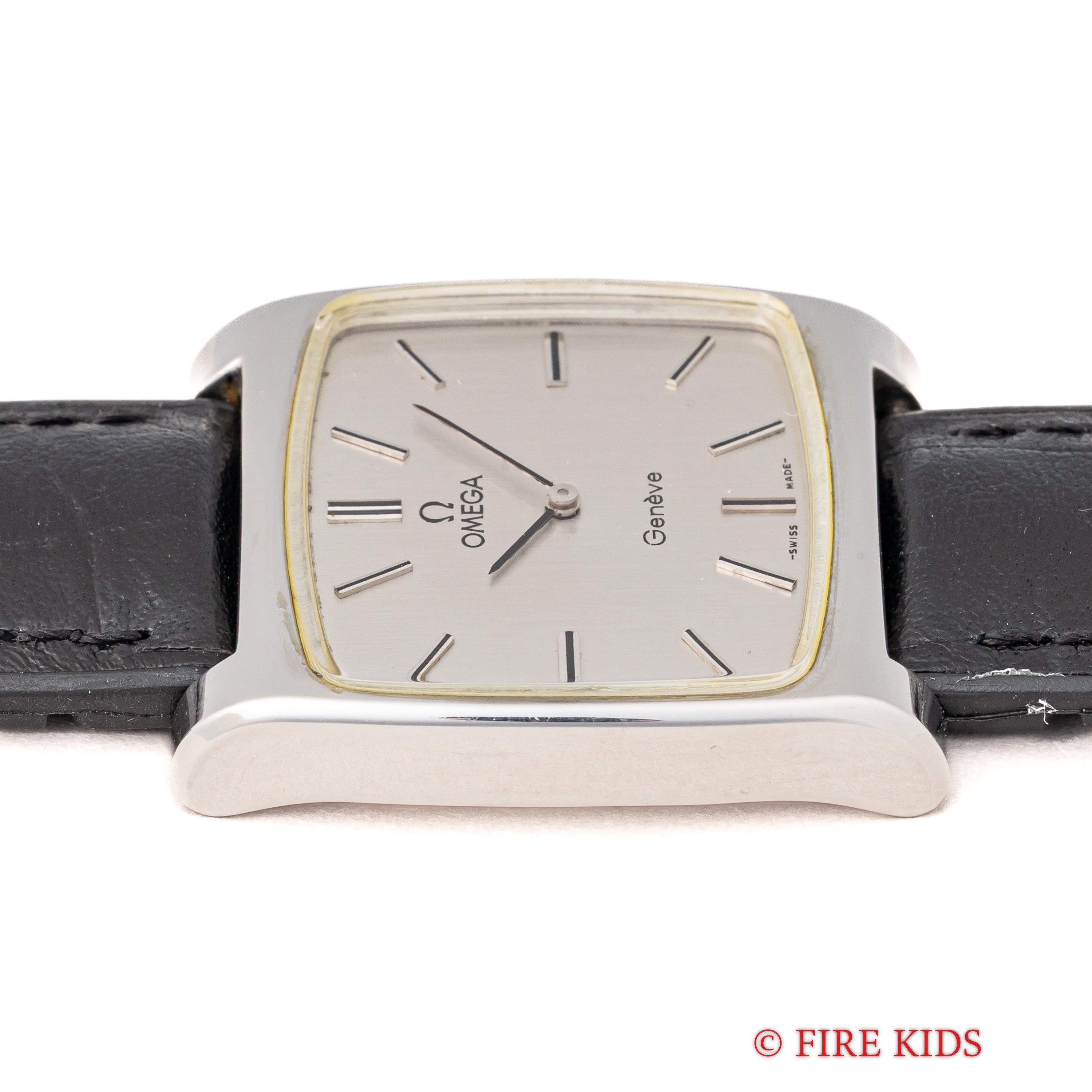 オメガ ジュネーブ TVスクリーン ツートンダイヤル 1972年製 手巻 Cal.620 Ref.111.0109