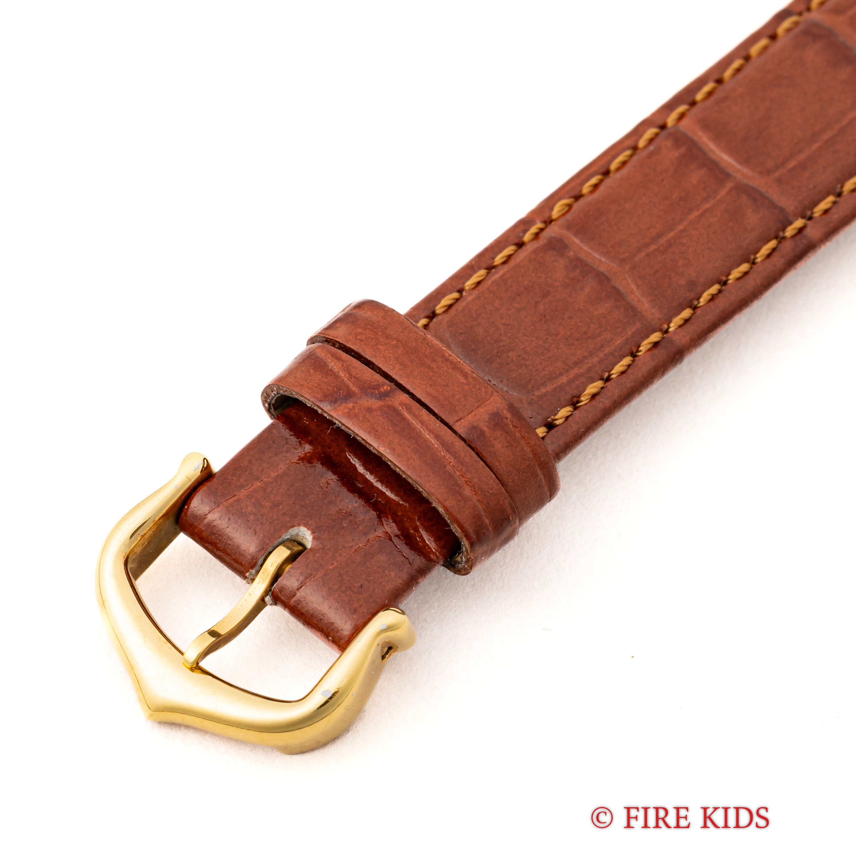 カルティエ 18金無垢タンク アメリカン MMサイズ 2002年発行ギャラ 自動巻 純正金無垢尾錠付 箱付き