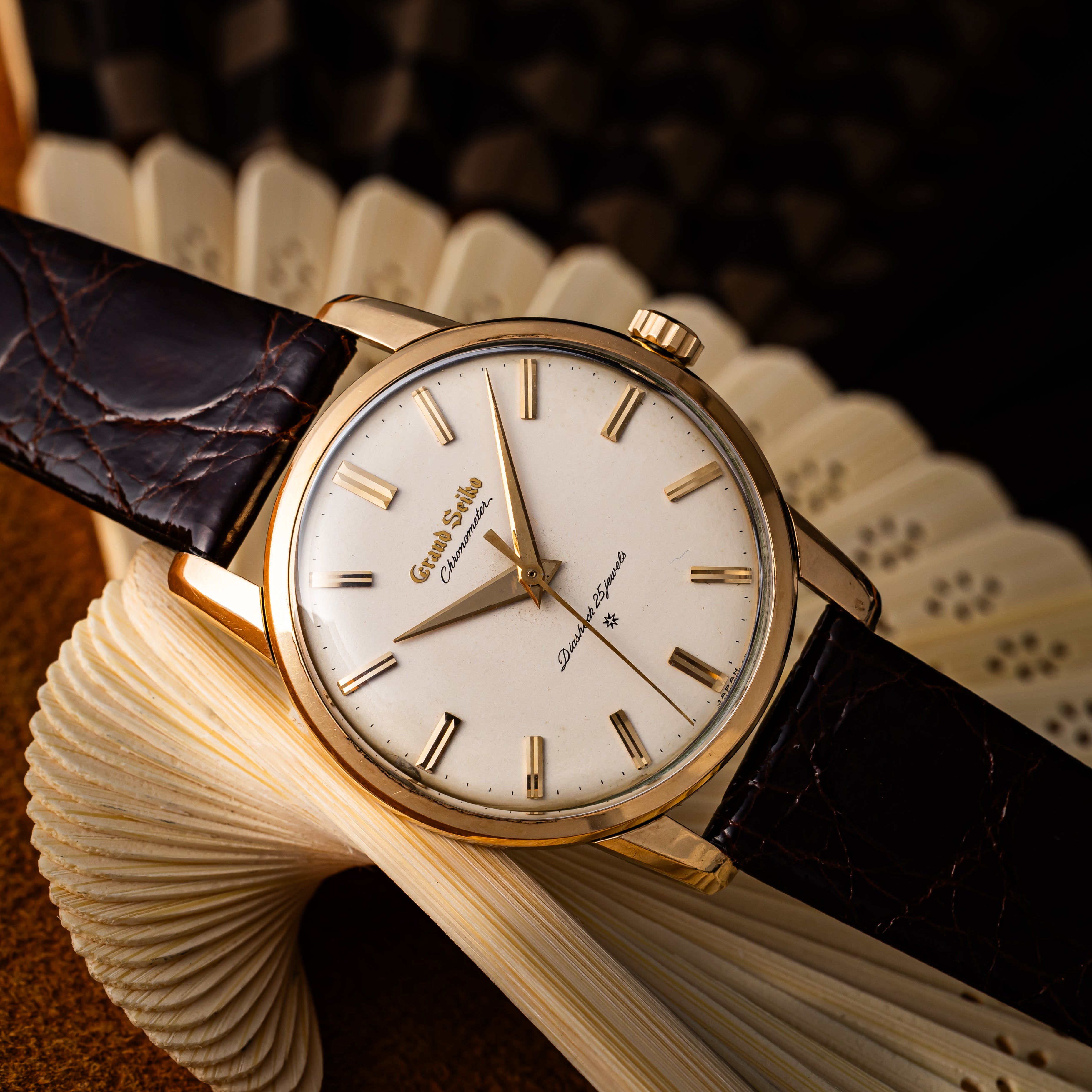 グランドセイコー ファーストモデル 1963年製 Ref.J14070GS 純正尾錠付き