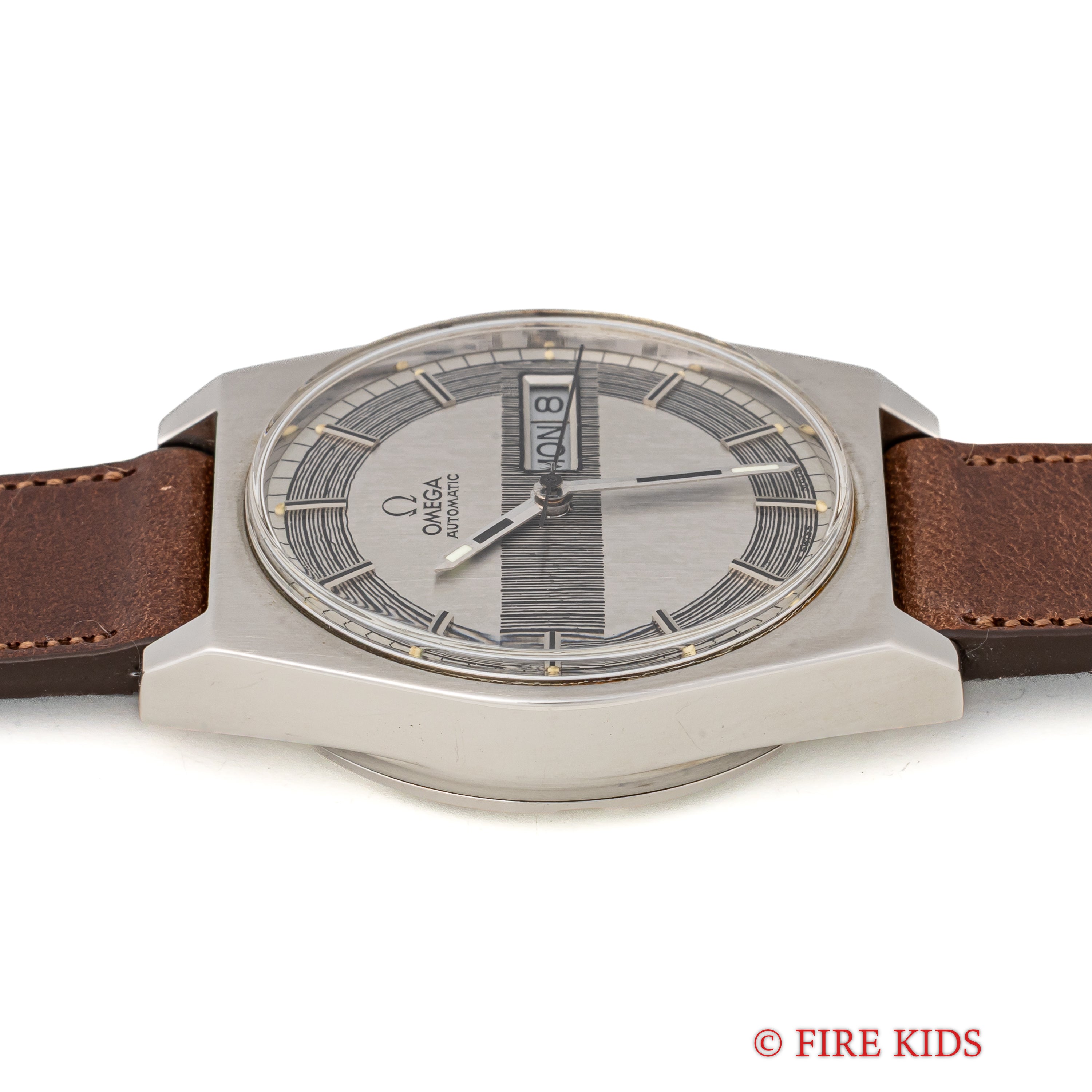 オメガ バーコードダイヤル 自動巻き 1969年製 Ref.166.0141 デイデイト