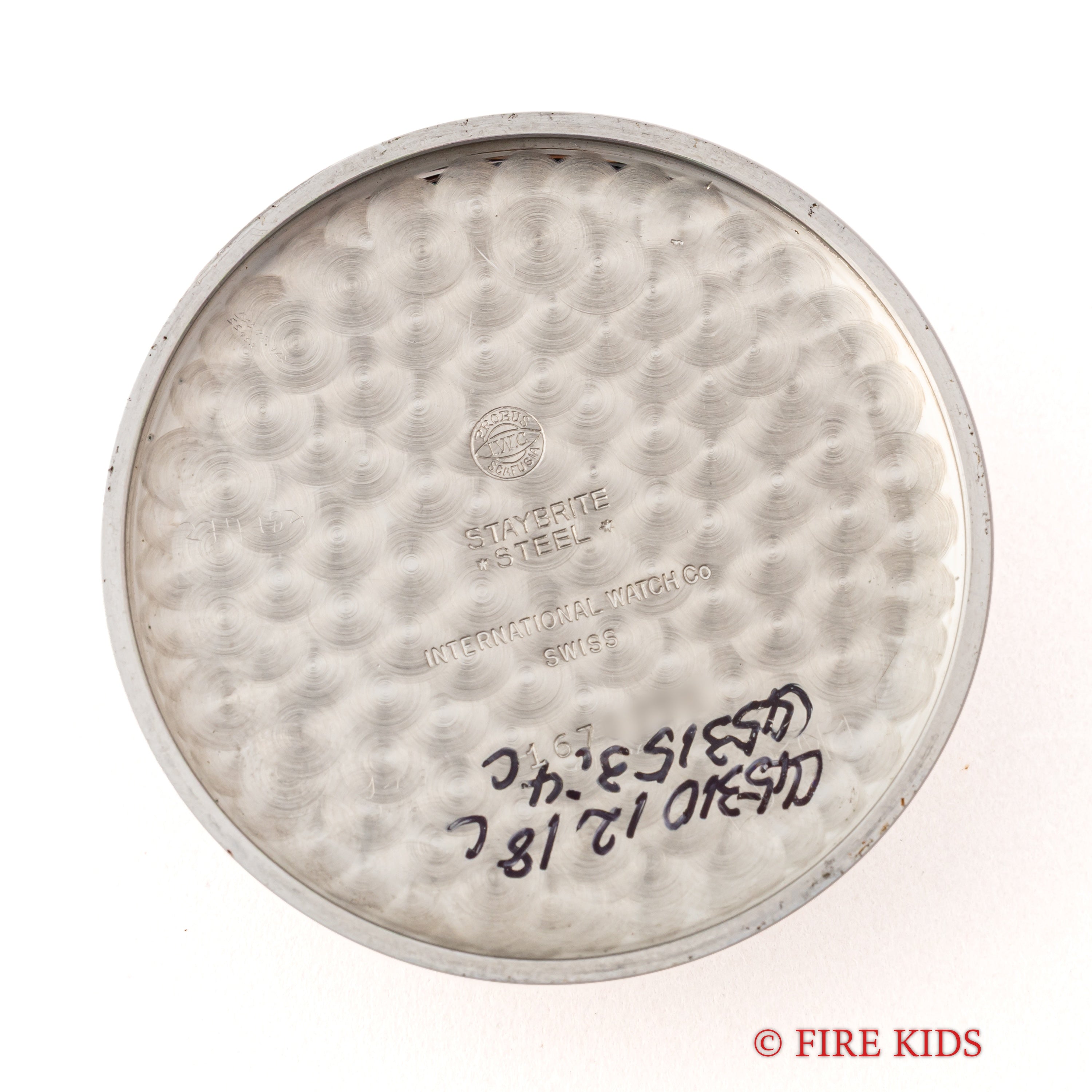 IWC 懐中時計 BEYERダブルネーム Cal.97 スモールセコンド 1963年製