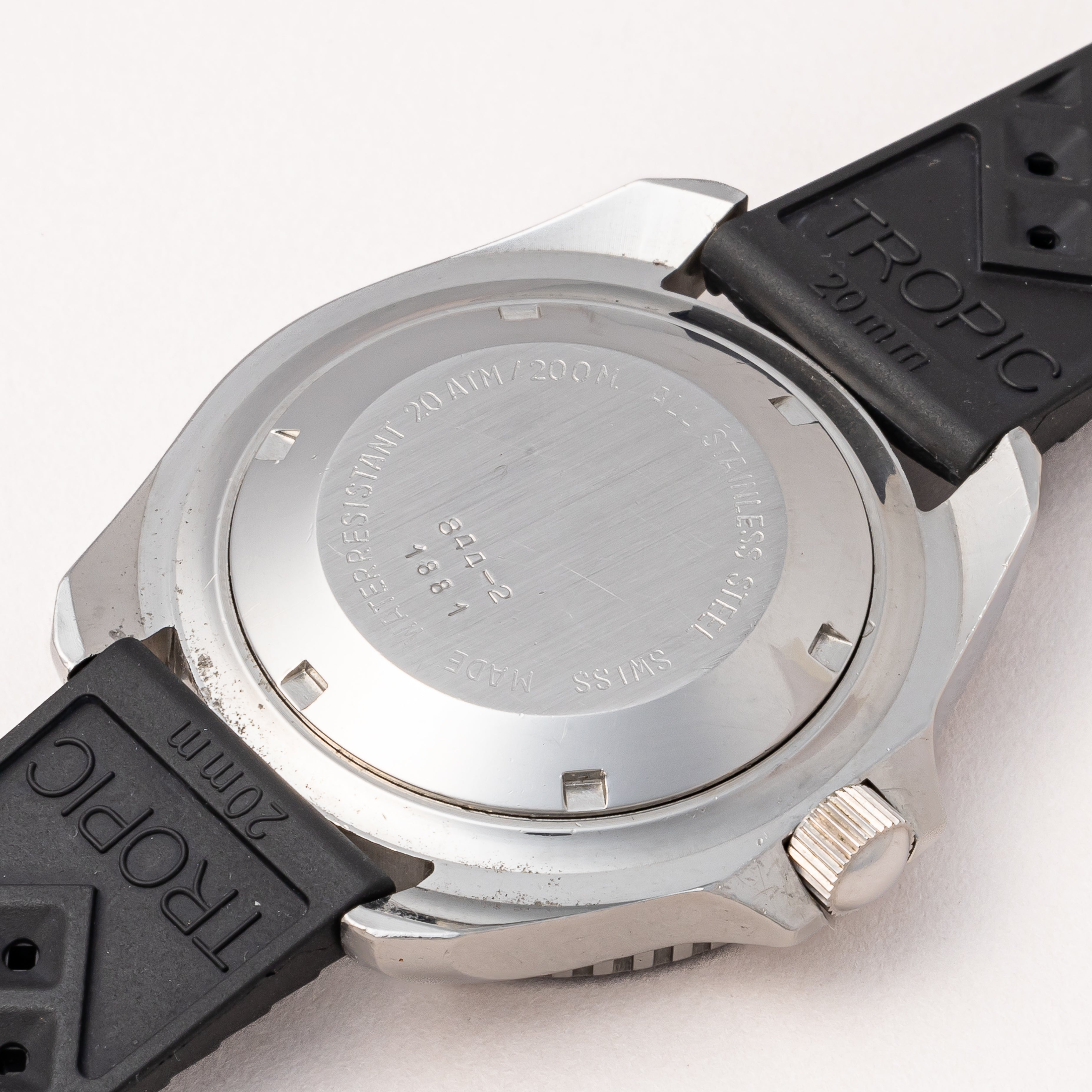 ホイヤー ダイバー 200m 1980年代製 Ref.844-2 箱付き