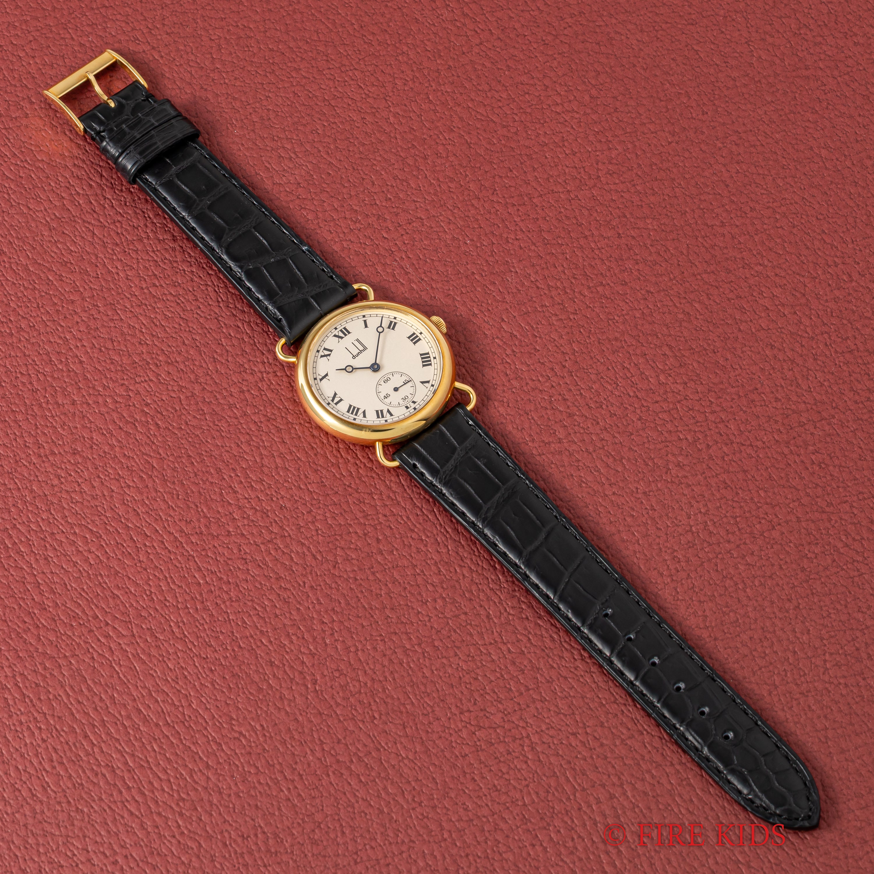 ダンヒル 1993年製 100周年記念限定モデル18金無垢 センテナリー ブレゲ針 箱ギャラ付