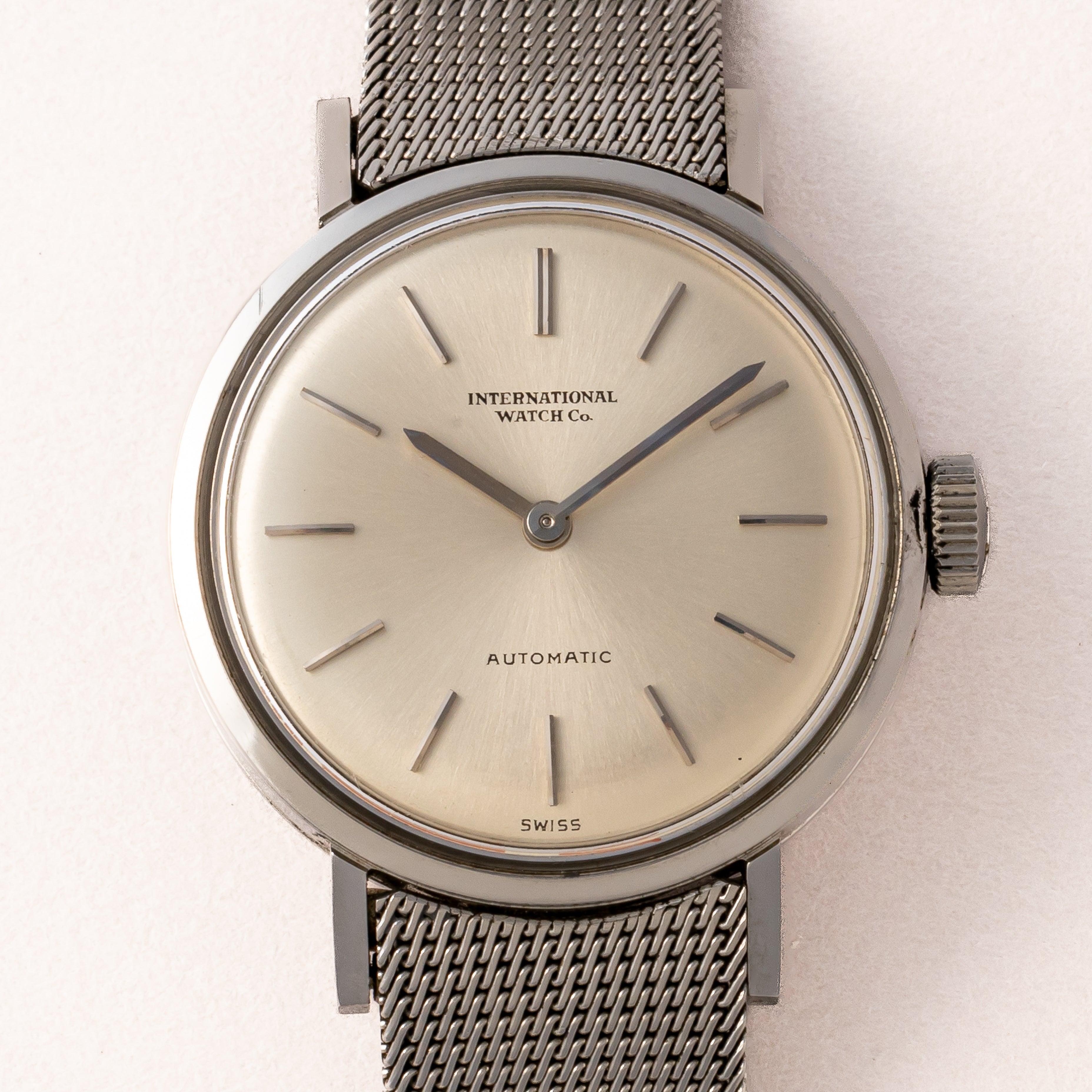 IWC レディース ラウンドケース オートマチック 1969年製