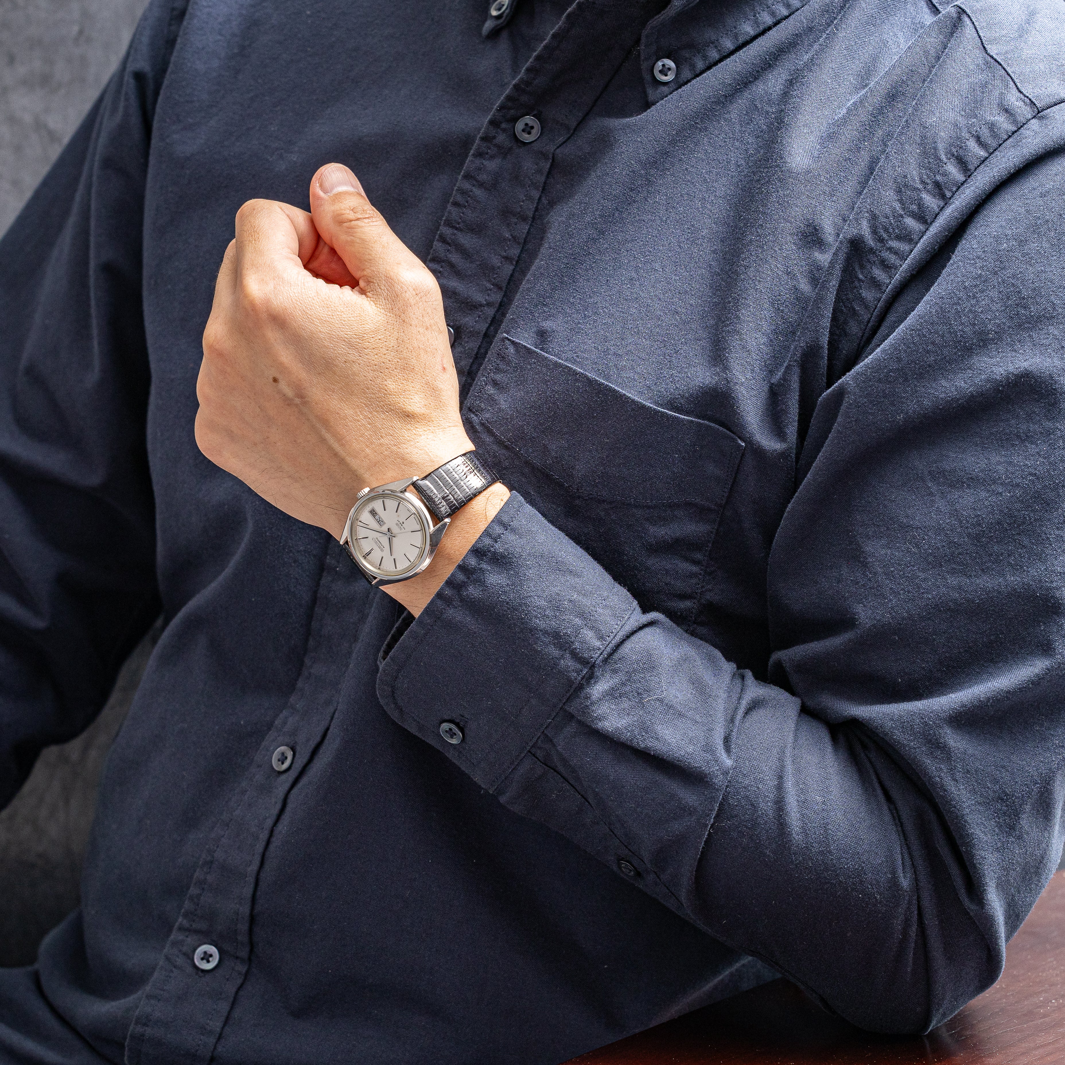 キングセイコー 1974年製 56KS Ref.5626-7113 純正尾錠付き ハイビート自動巻き