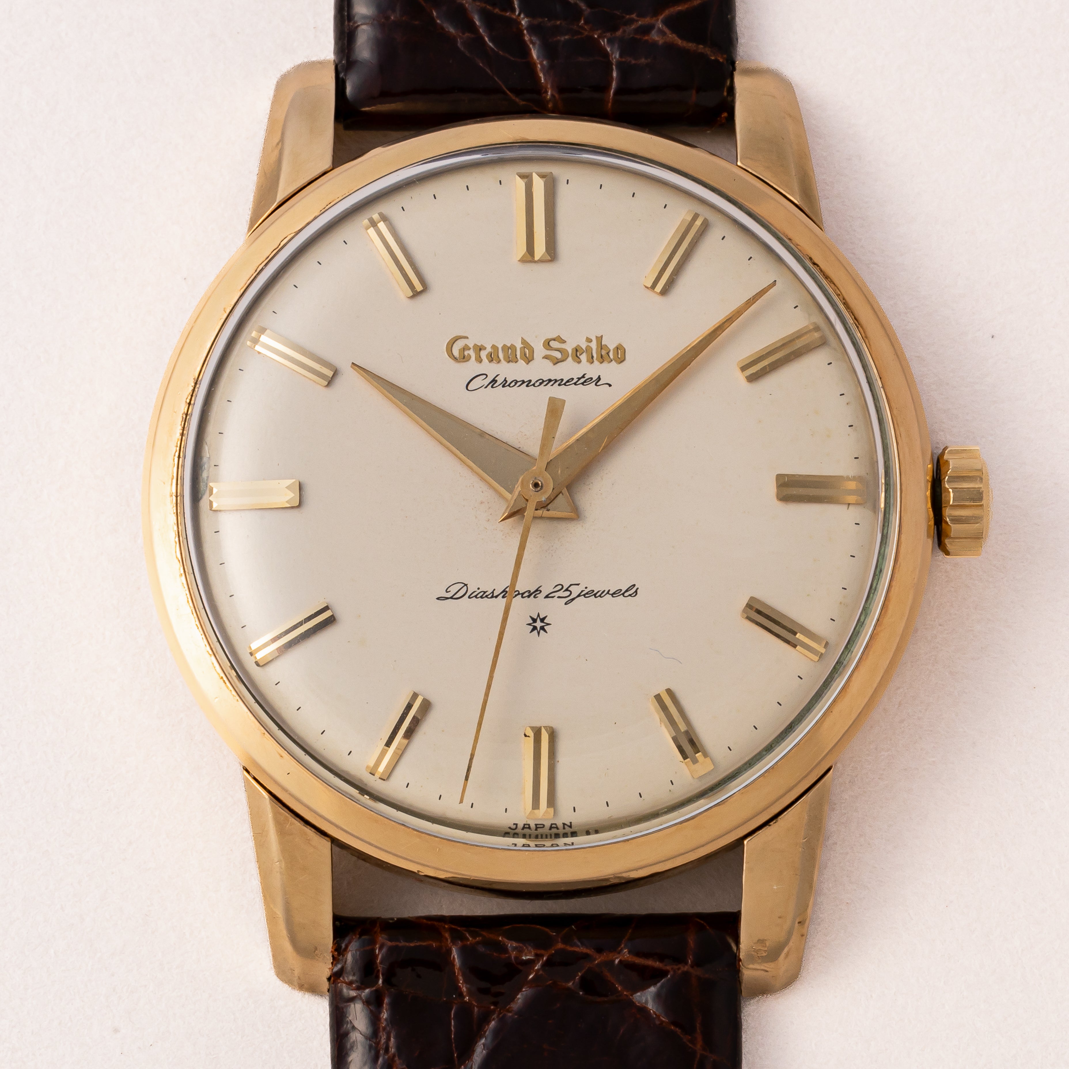 グランドセイコー ファーストモデル 1963年製 Ref.J14070GS 純正尾錠付き