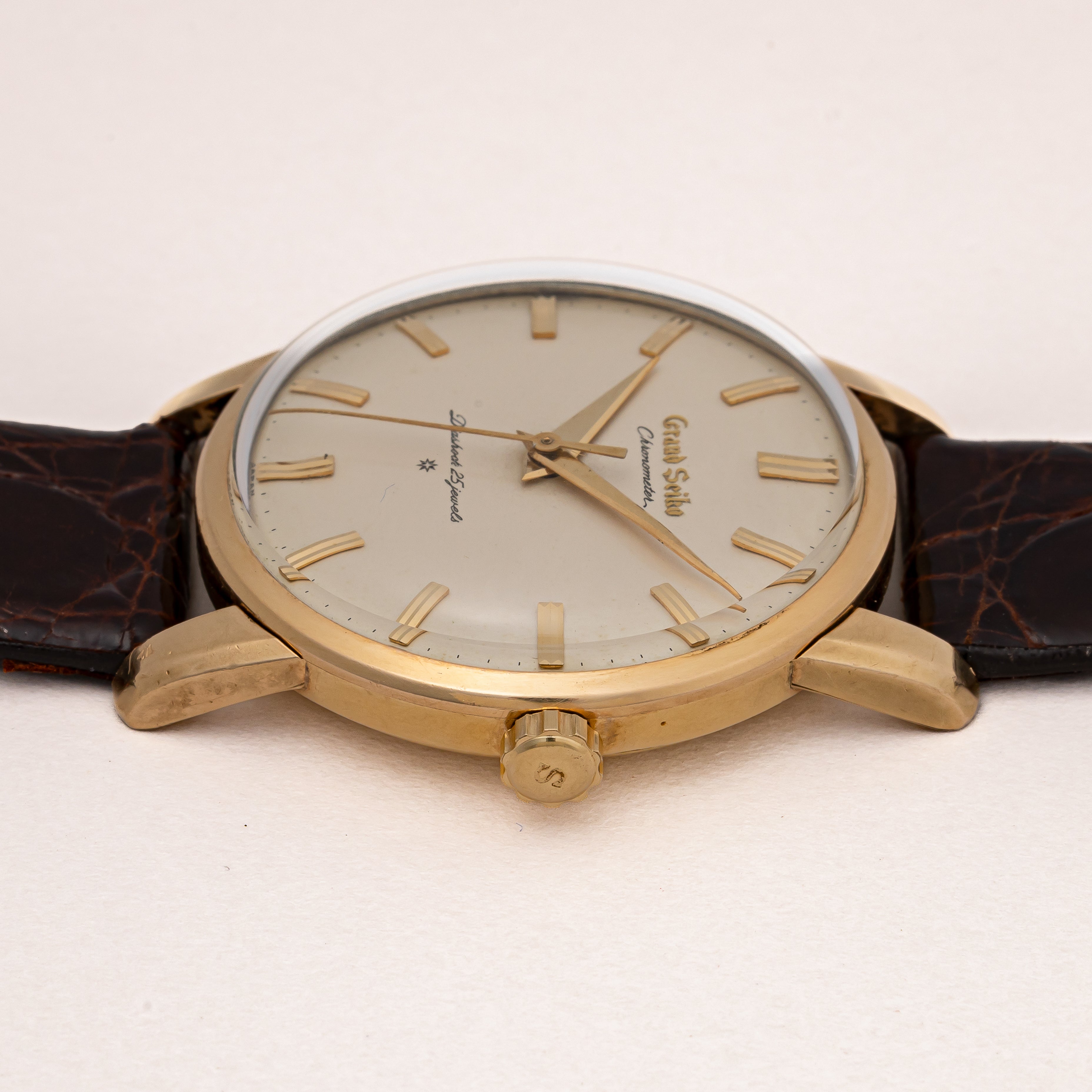 グランドセイコー ファーストモデル 1963年製 Ref.J14070GS 純正尾錠付き