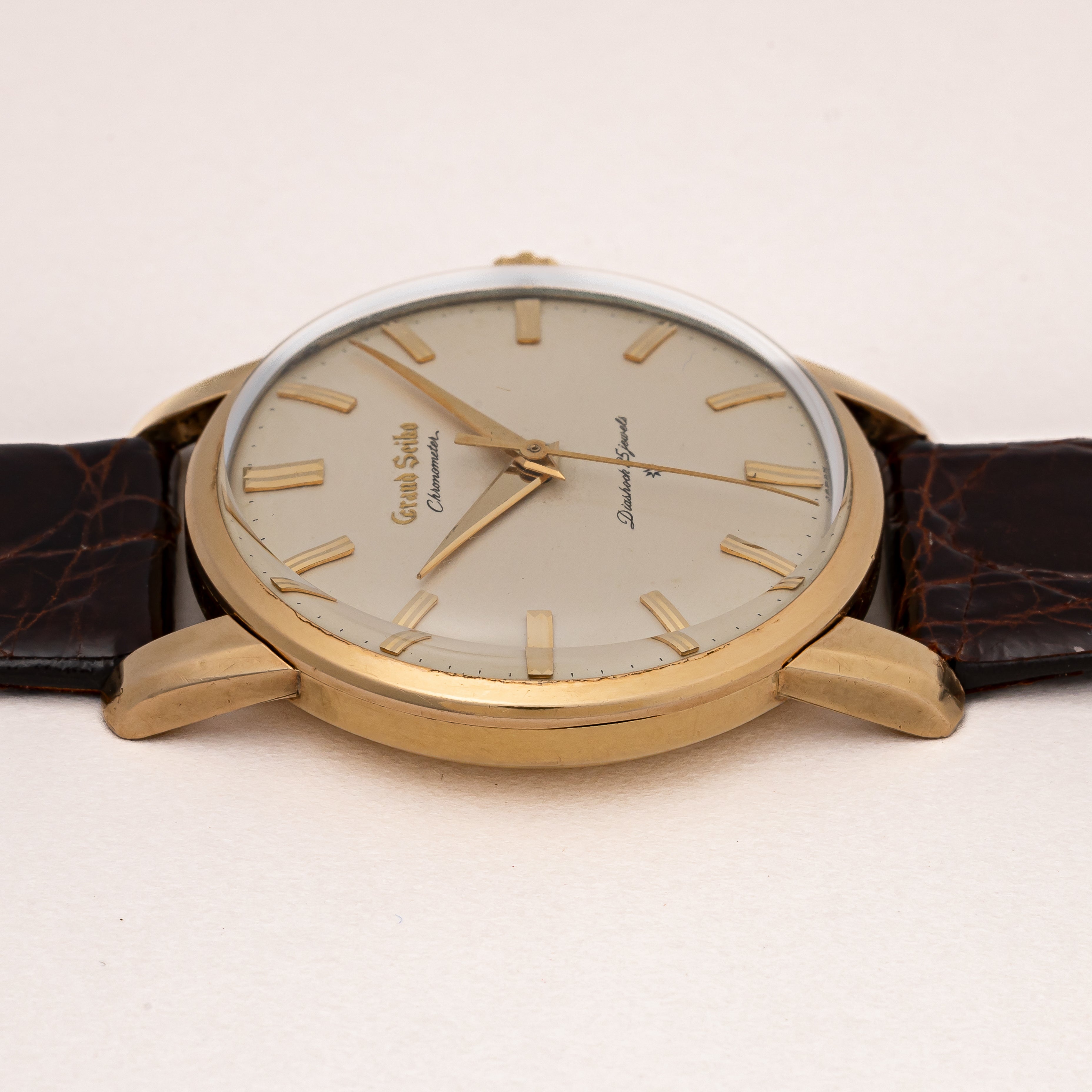 グランドセイコー ファーストモデル 1963年製 Ref.J14070GS 純正尾錠付き