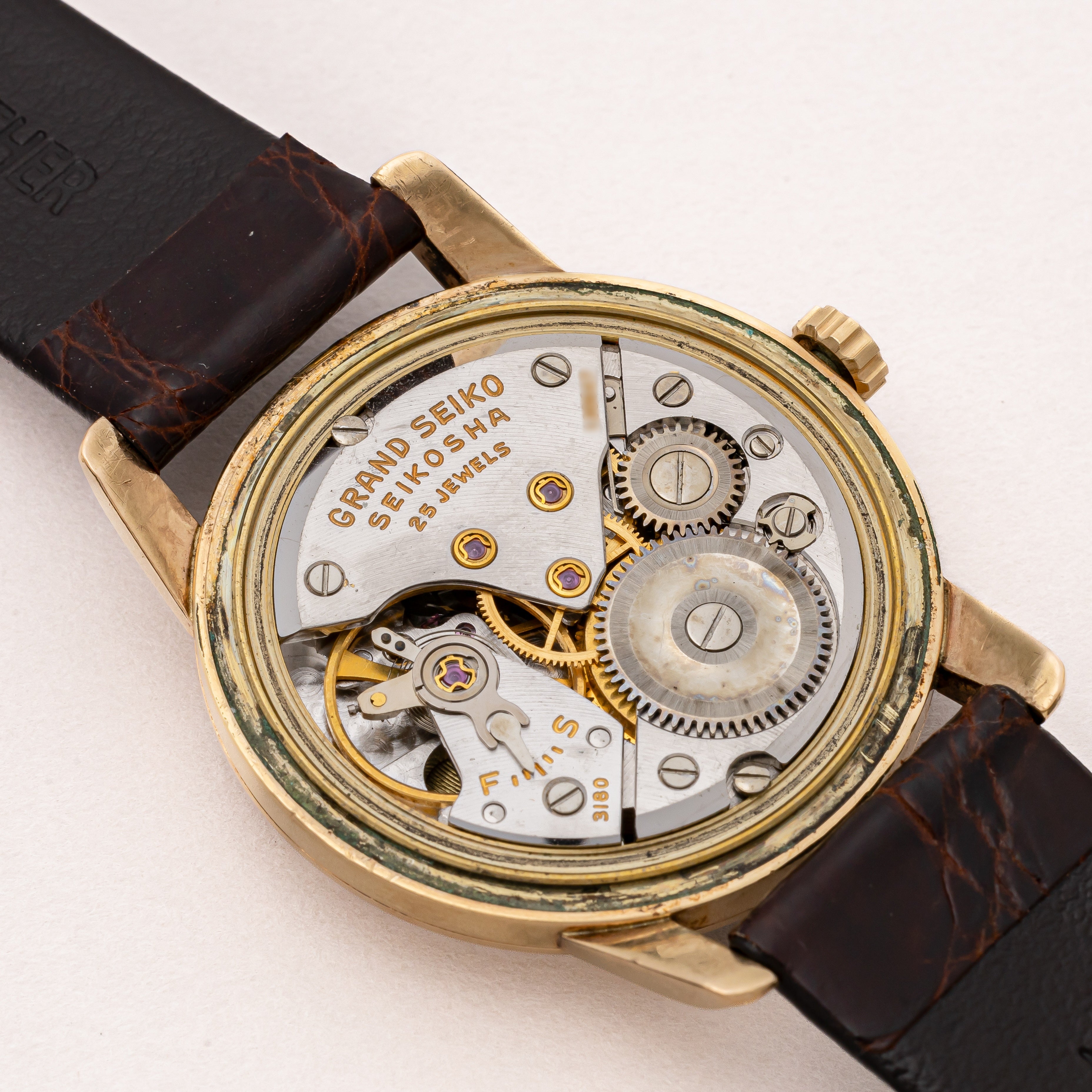 グランドセイコー ファーストモデル 1963年製 Ref.J14070GS 純正尾錠付き