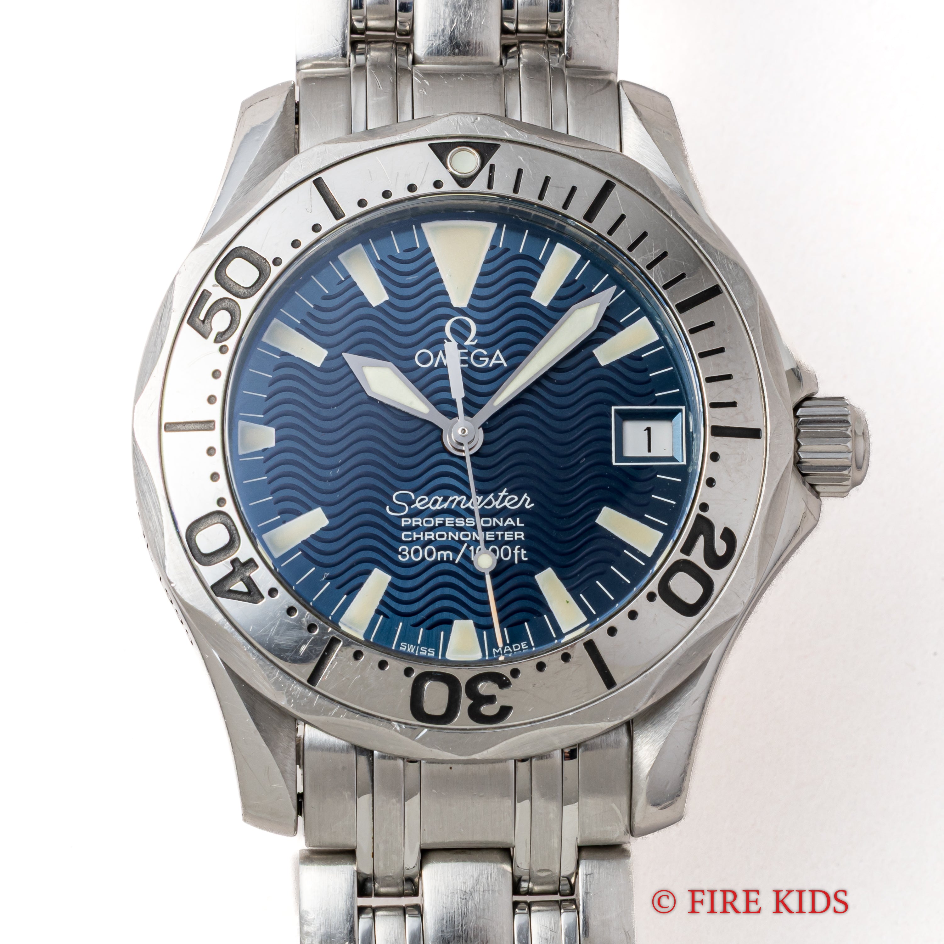 オメガ シーマスター 300 ジャックマイヨール 1999年製 自動巻き