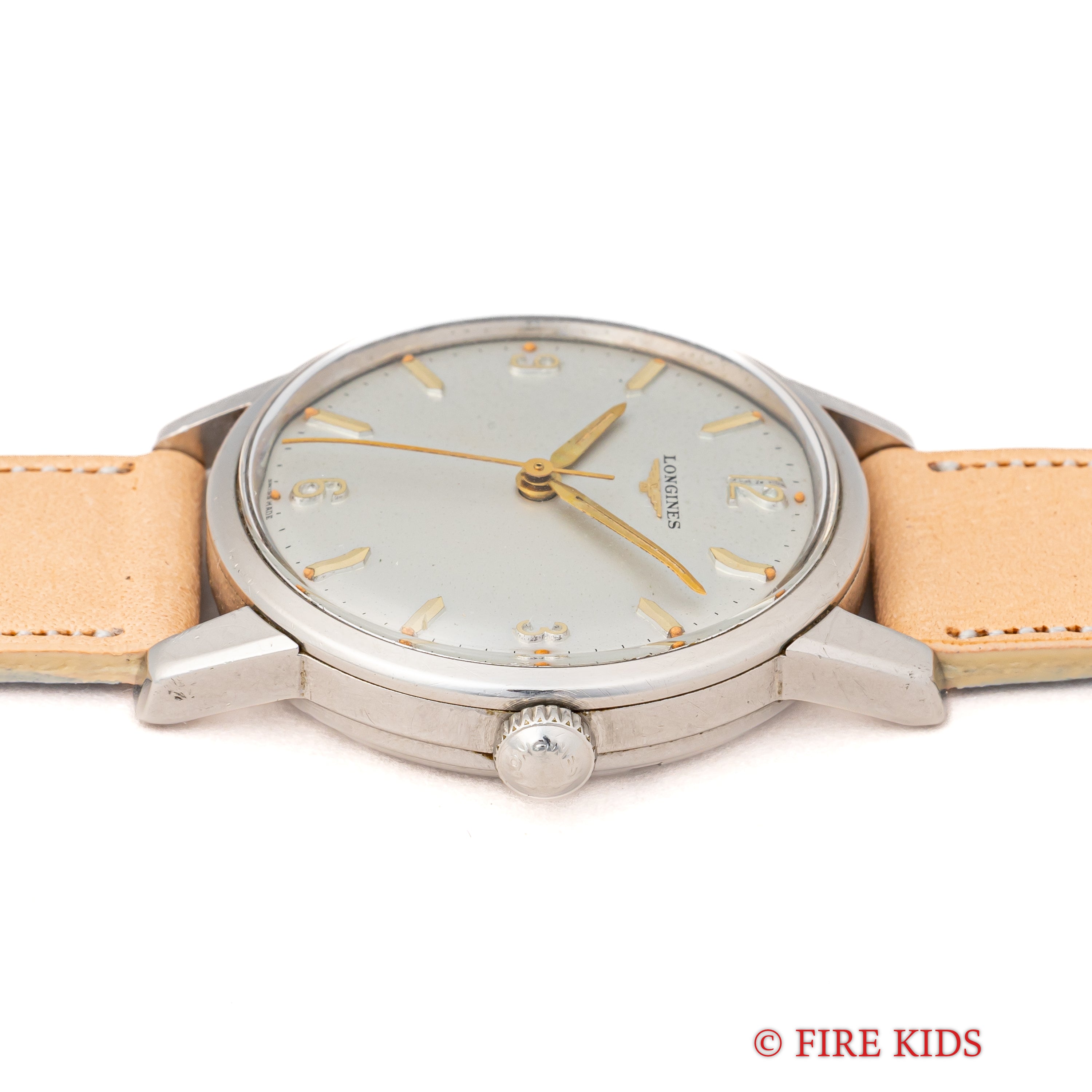 ロンジン ラウンド 飛びアラビアダイアル Ref.7177-1