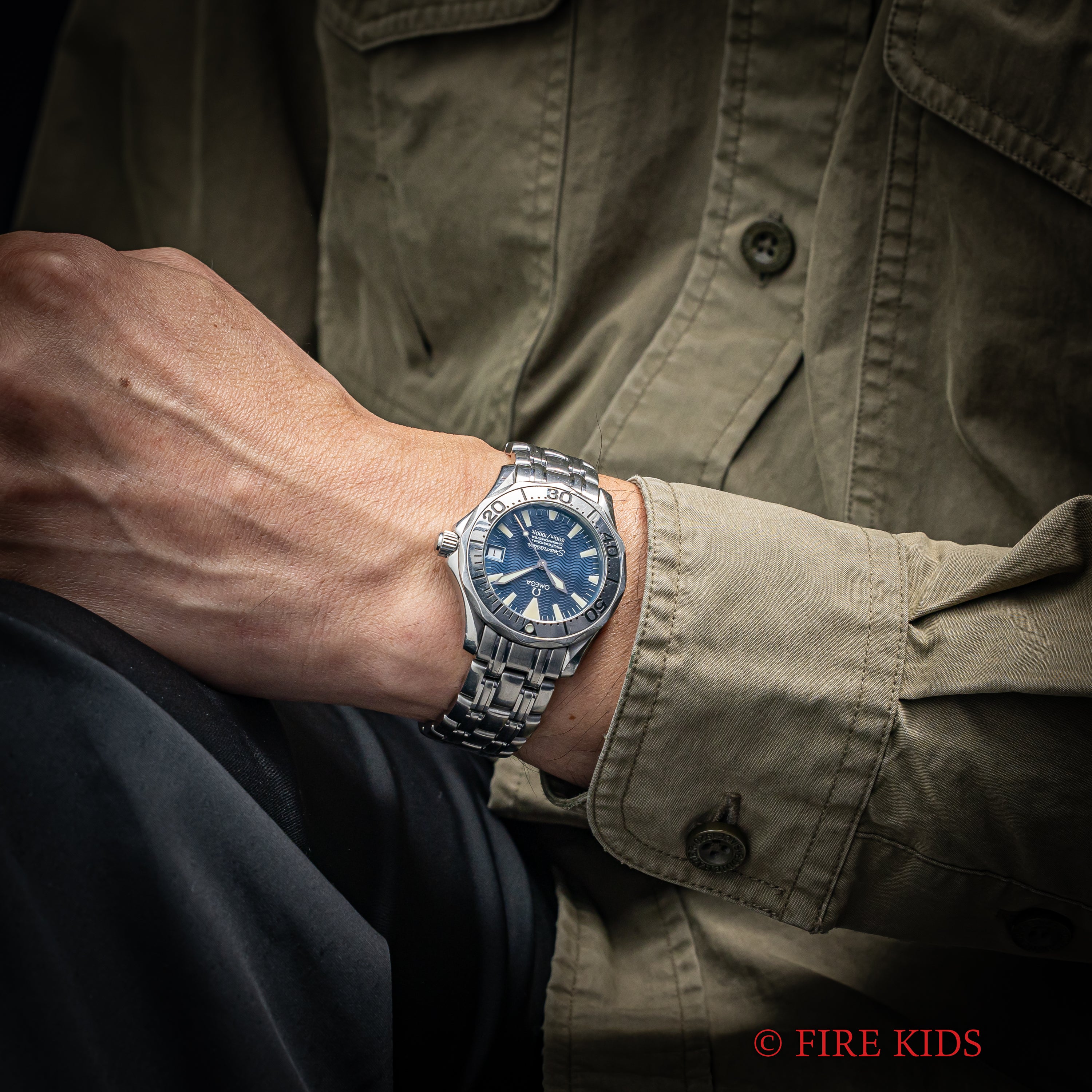 オメガ シーマスター 300 ジャックマイヨール 1999年製 自動巻き