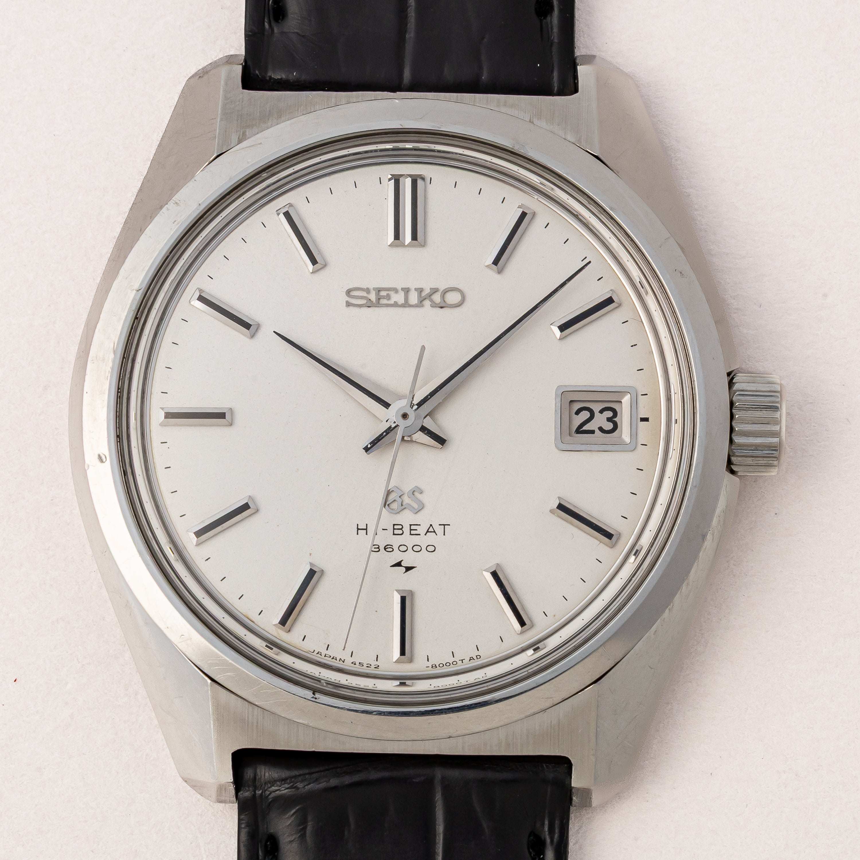 グランドセイコー1968年製 10振動手巻き 45GS Ref.4522-8000 ハイビート セイコースタイルケース