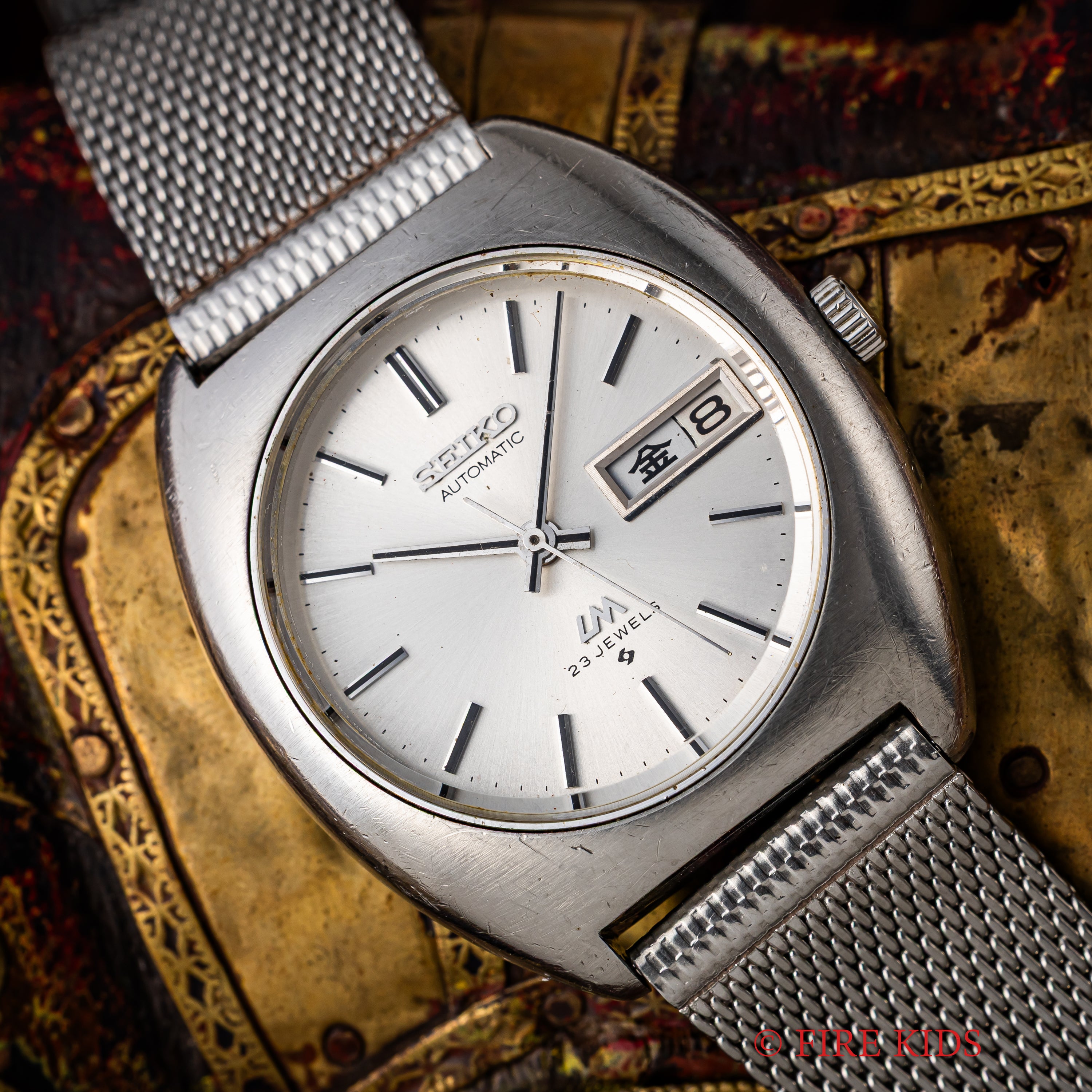 セイコー ロードマチック Ref.5606-6000 1971年製 純正ブレス付き 自動巻き