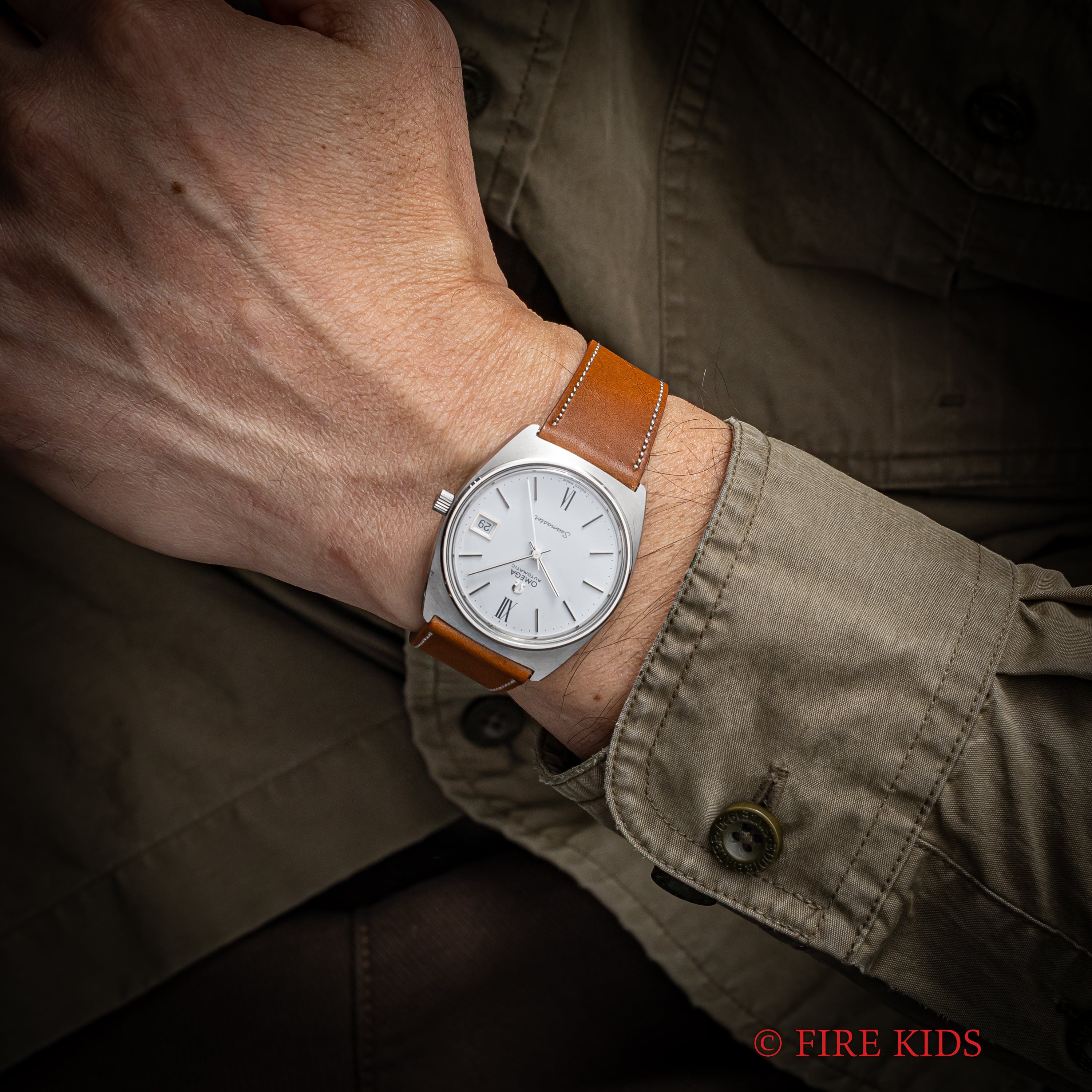 オメガ シーマスターオートマチック 1973年製 Cal.1012 Ref.166.0204 ホワイトローマン