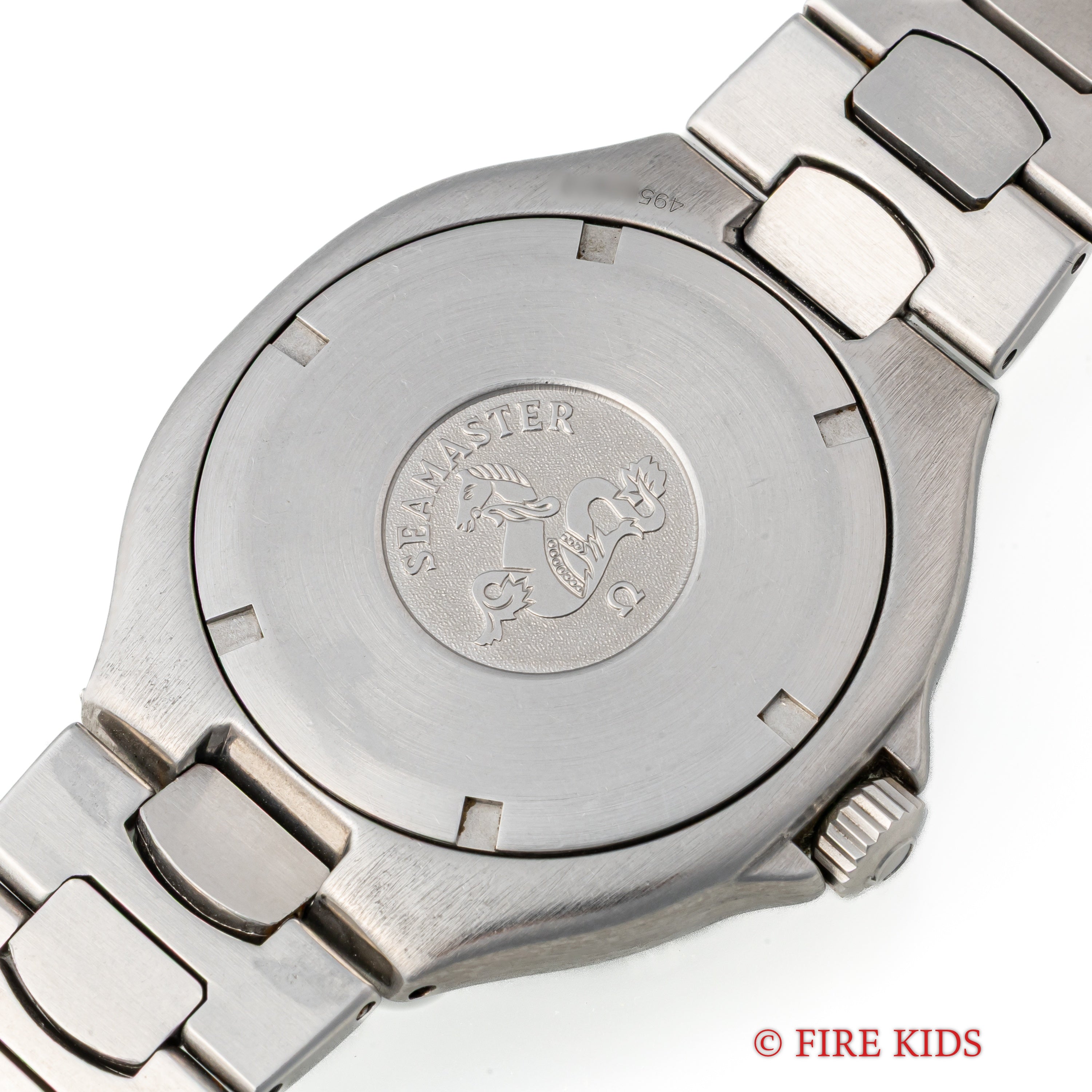 オメガ シーマスター200m 1988年製 プレボンド ミッドサイズ 自動巻クロノメーター ジェンタデザイン