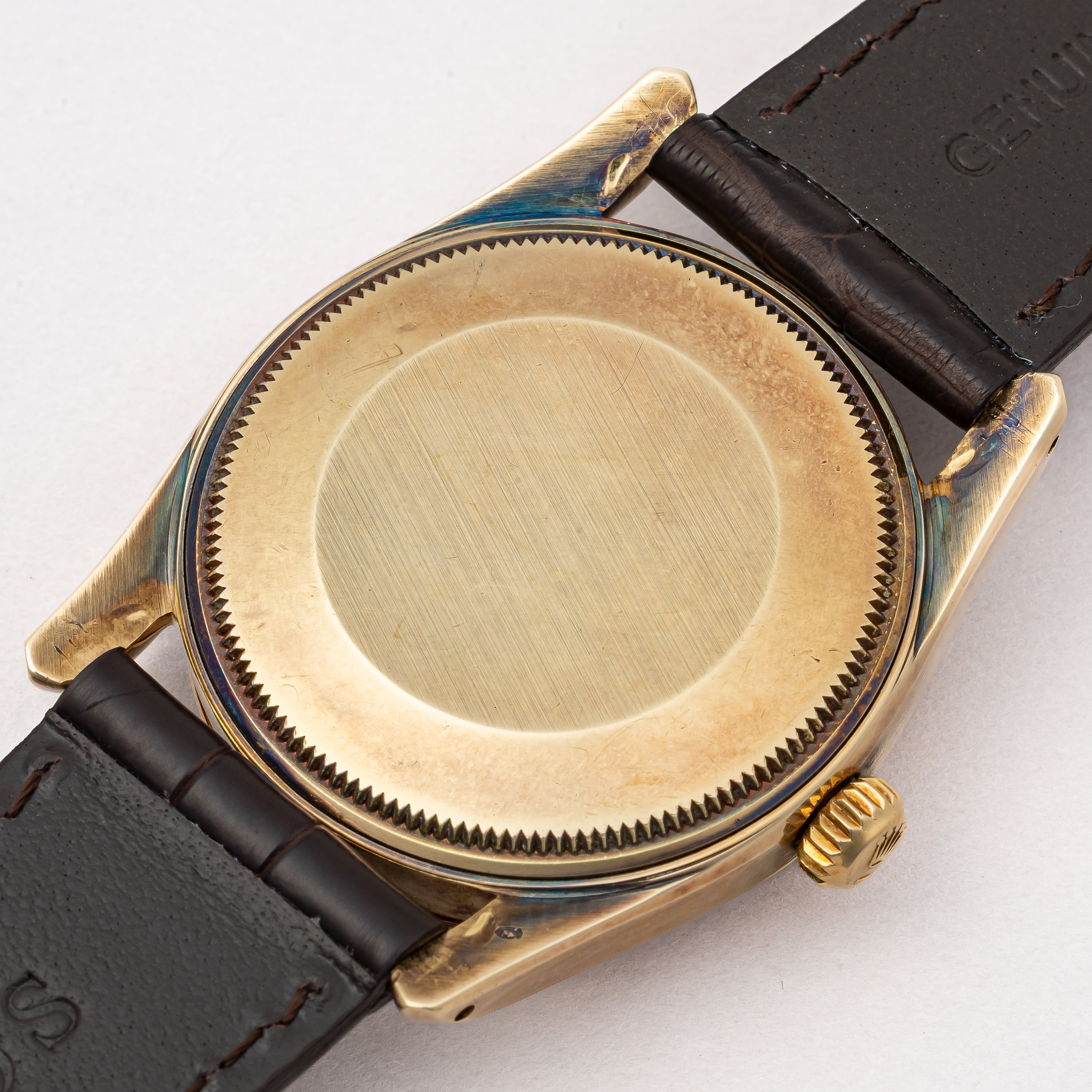 ロレックス オイスターパーペチュアル Ref.1011 1963年製 14KYG ボンベイケース