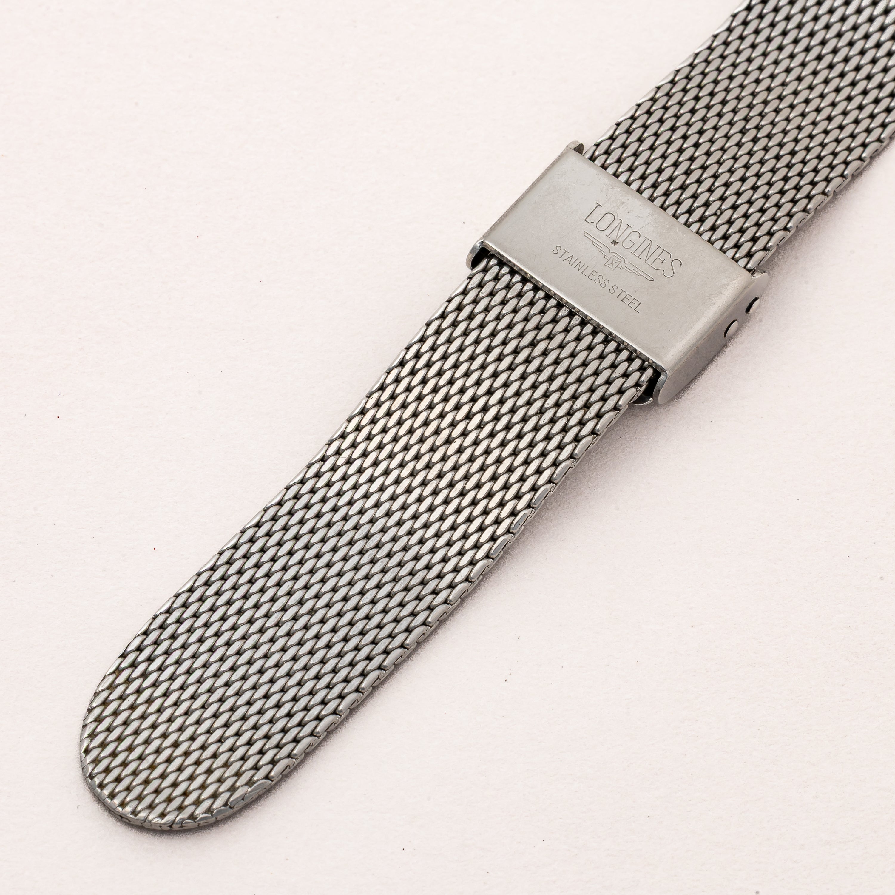 LONGINES ウルトラクロン シルバーダイヤル 純正メッシュブレス付き 10振動自動巻き