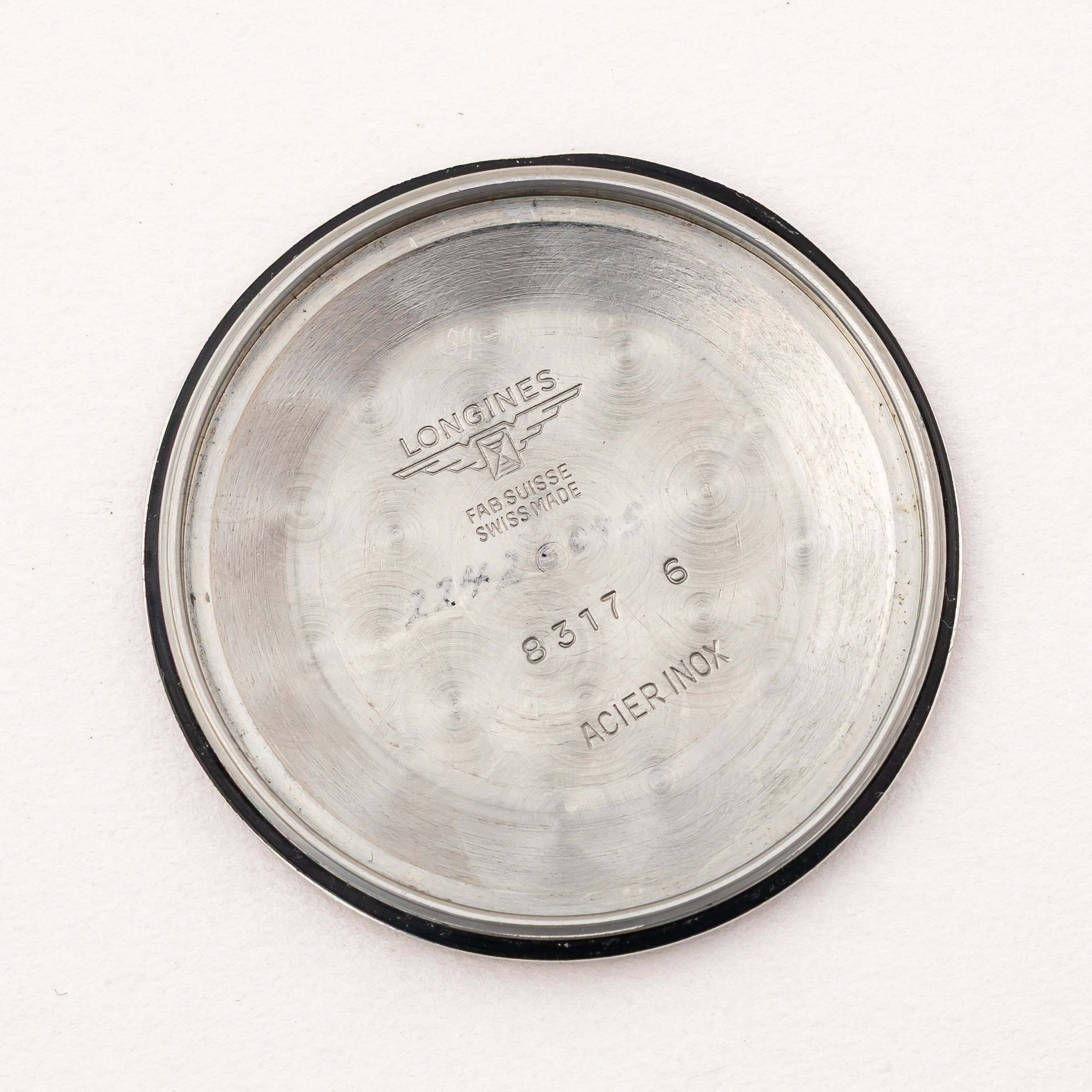 LONGINES ウルトラクロン シルバーダイヤル 純正メッシュブレス付き 10振動自動巻き