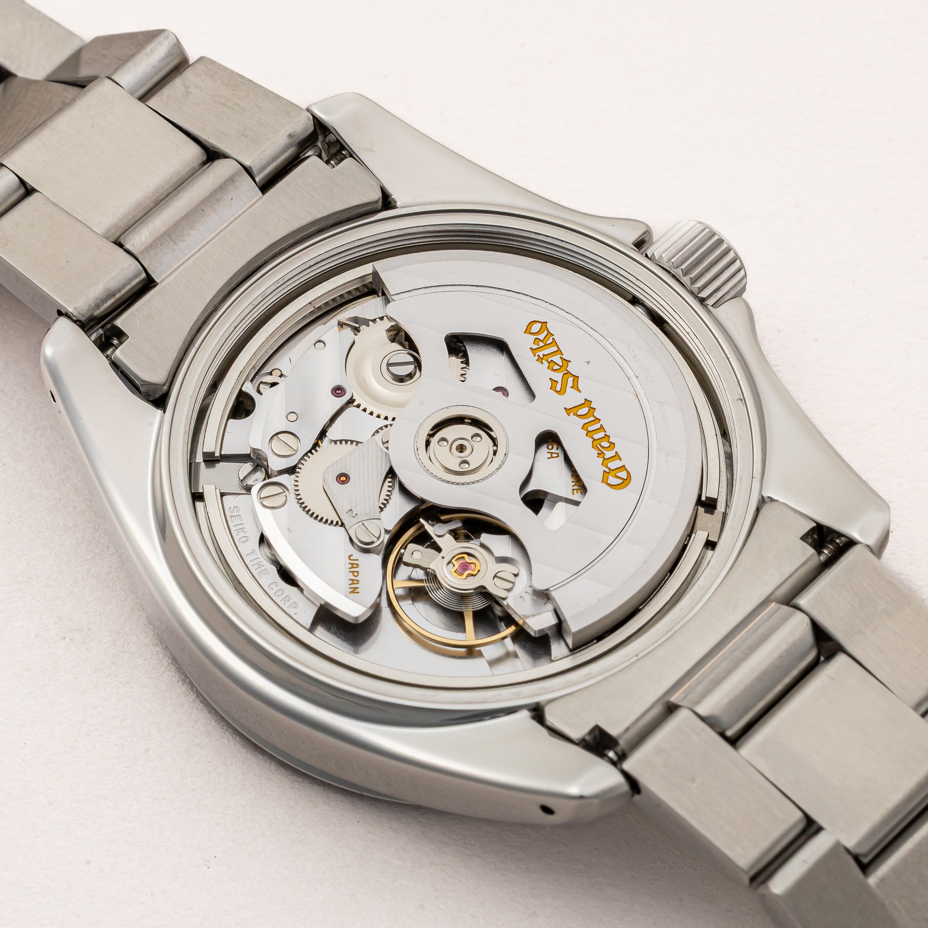 グランドセイコー Ref.9S56-00A0 2002年製 メカニカルオートマチック GMT 箱・ギャラ・修理明細付き