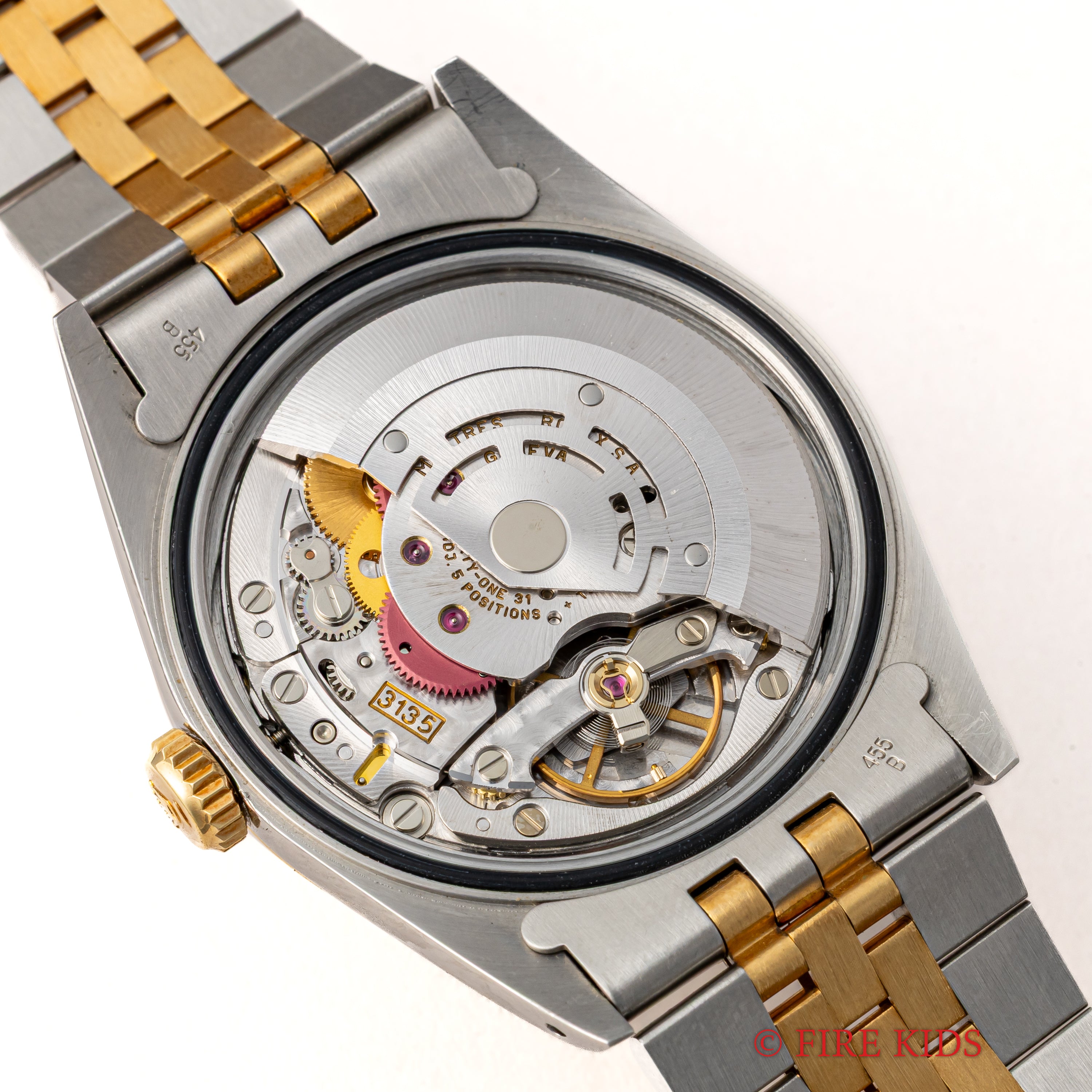 ロレックス デイトジャスト36 コンビ Ref.16233 シャンパンダイヤル 1991年製 箱、ギャランティ、冊子付