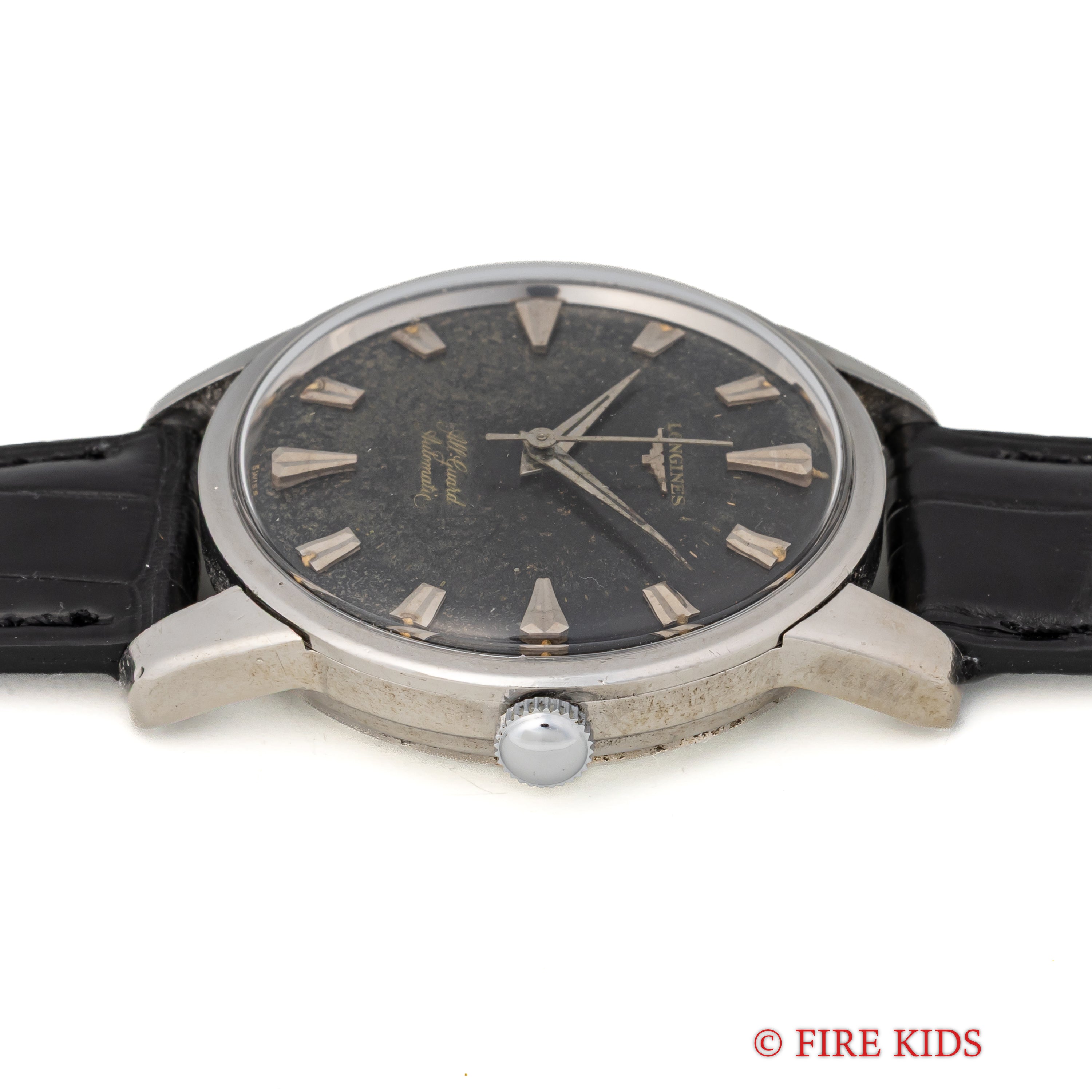 ロンジン オールガード 1955年製 ブラックミラー