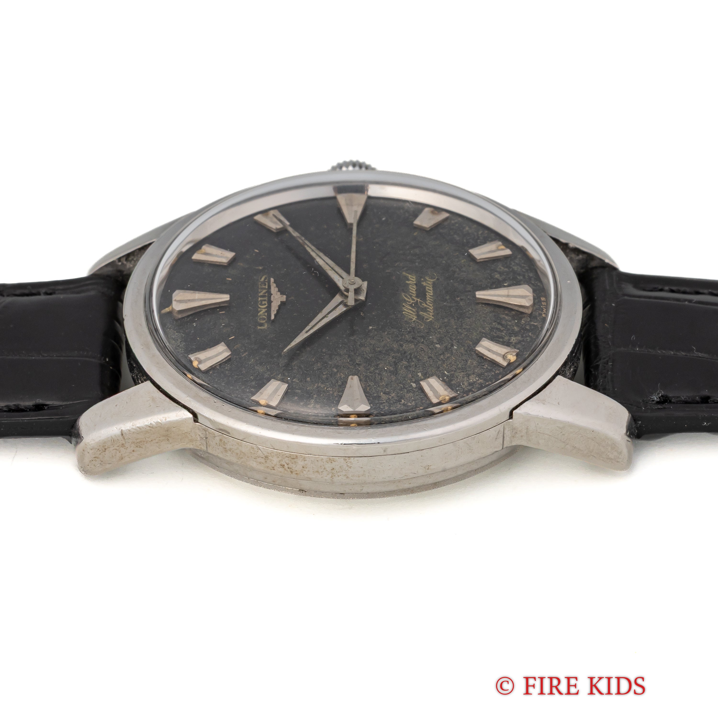 ロンジン オールガード 1955年製 ブラックミラー