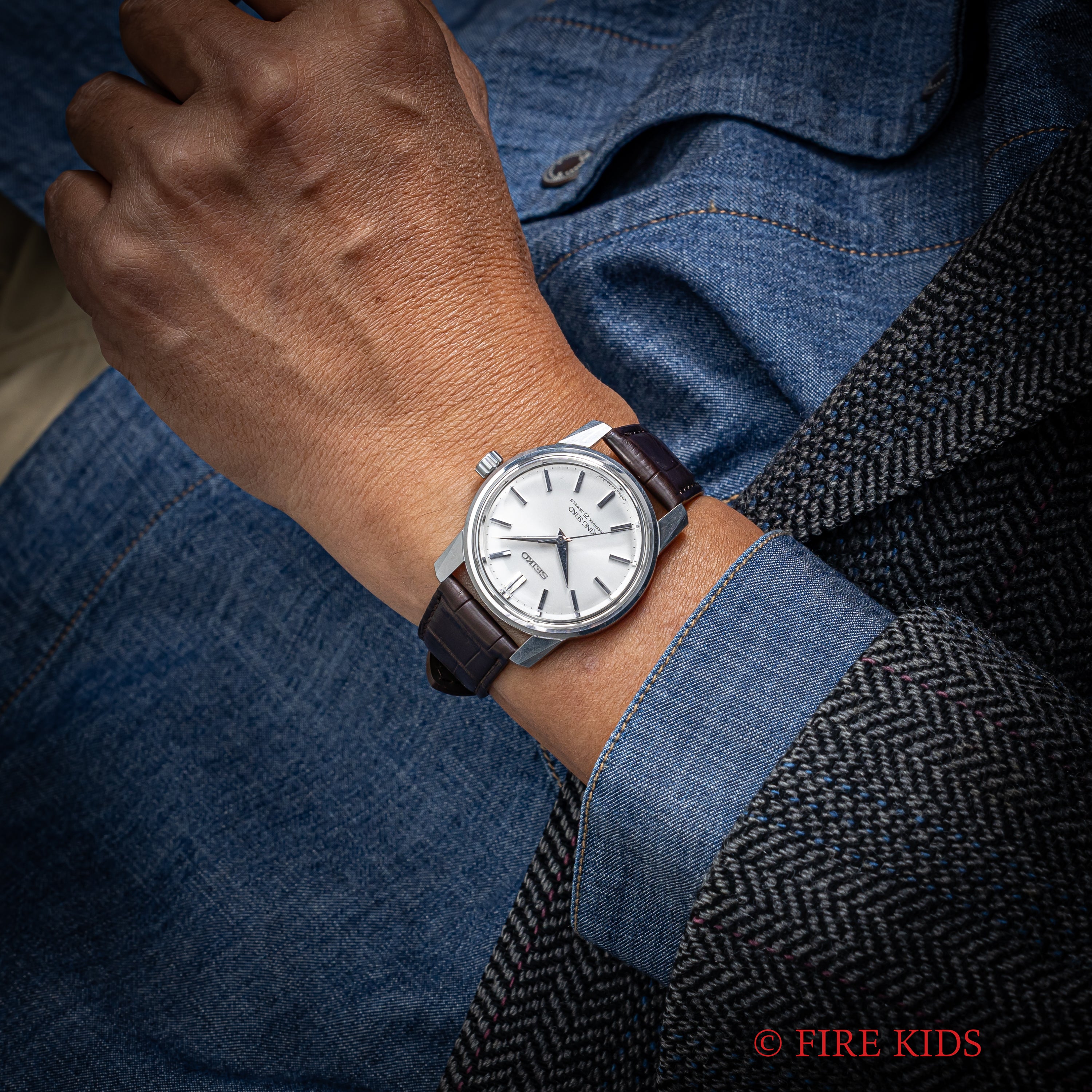 キングセイコー 1966年製 Ref.44-9990 盾メダリオン 44KS前期 手巻き