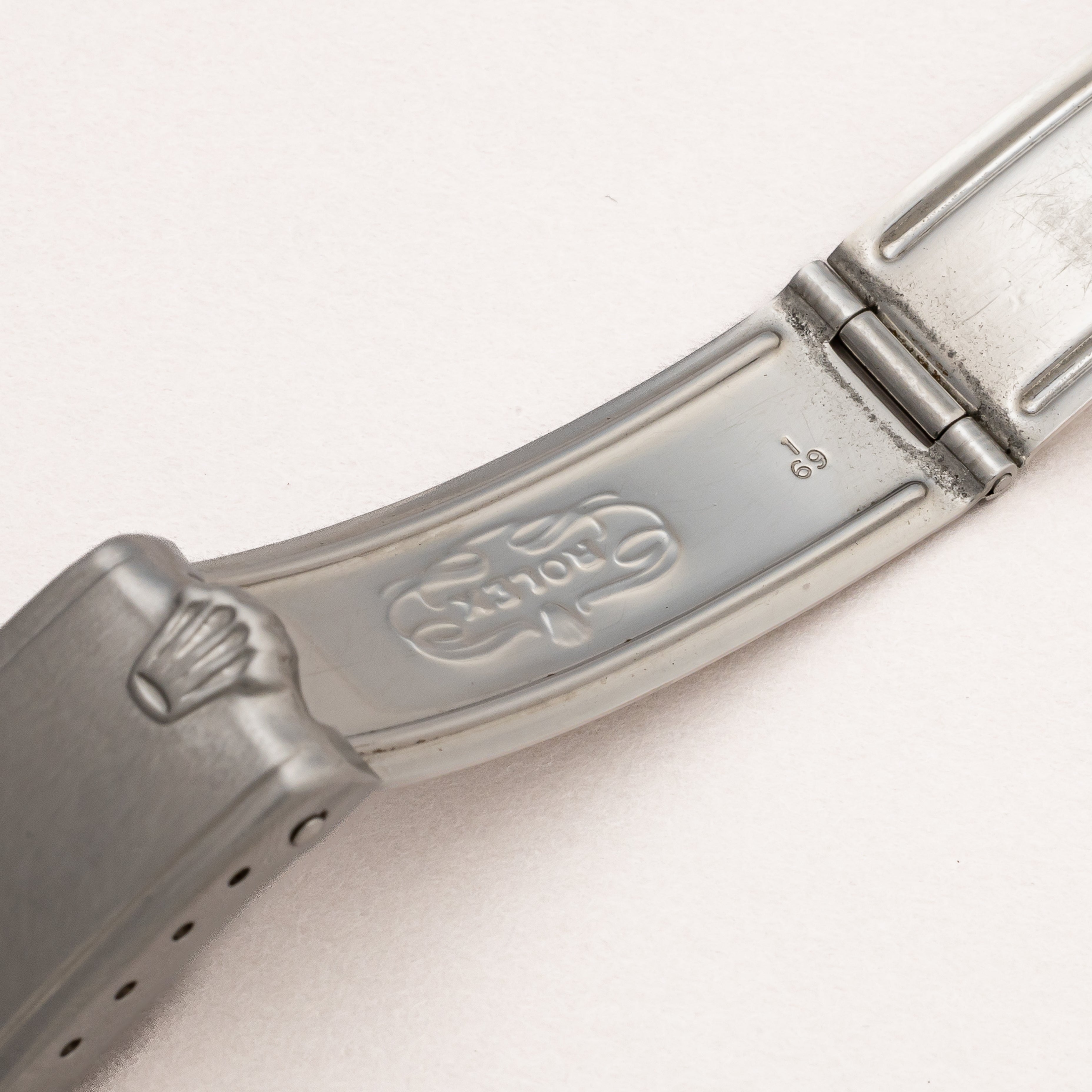 ロレックス オイスターパーペチュアル 1967年製 Ref.1007 リベットブレス付き