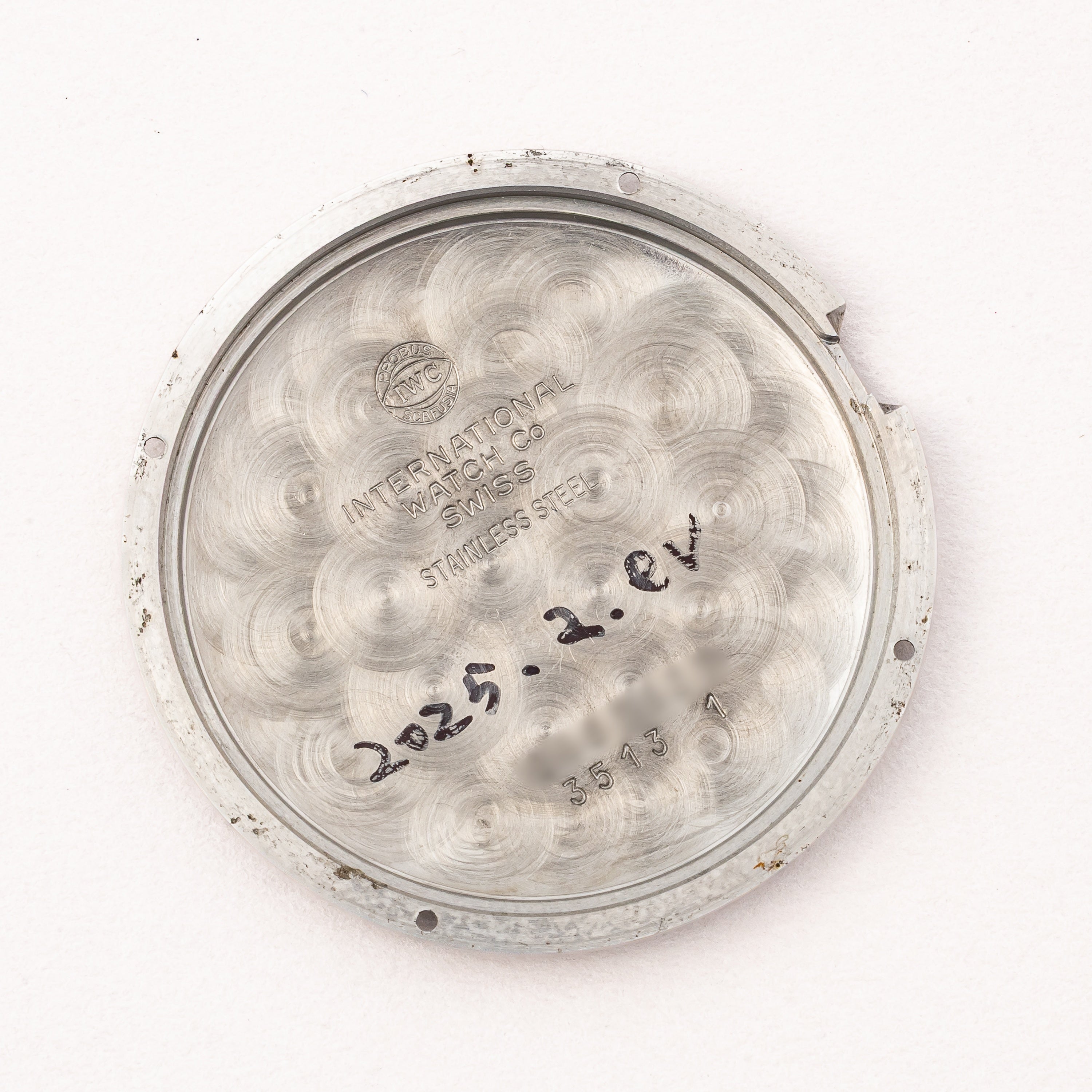 IWC ポートフィノ ノンデイト 1991年製 自動巻 ホワイトエナメルダイヤル 純正尾錠付き