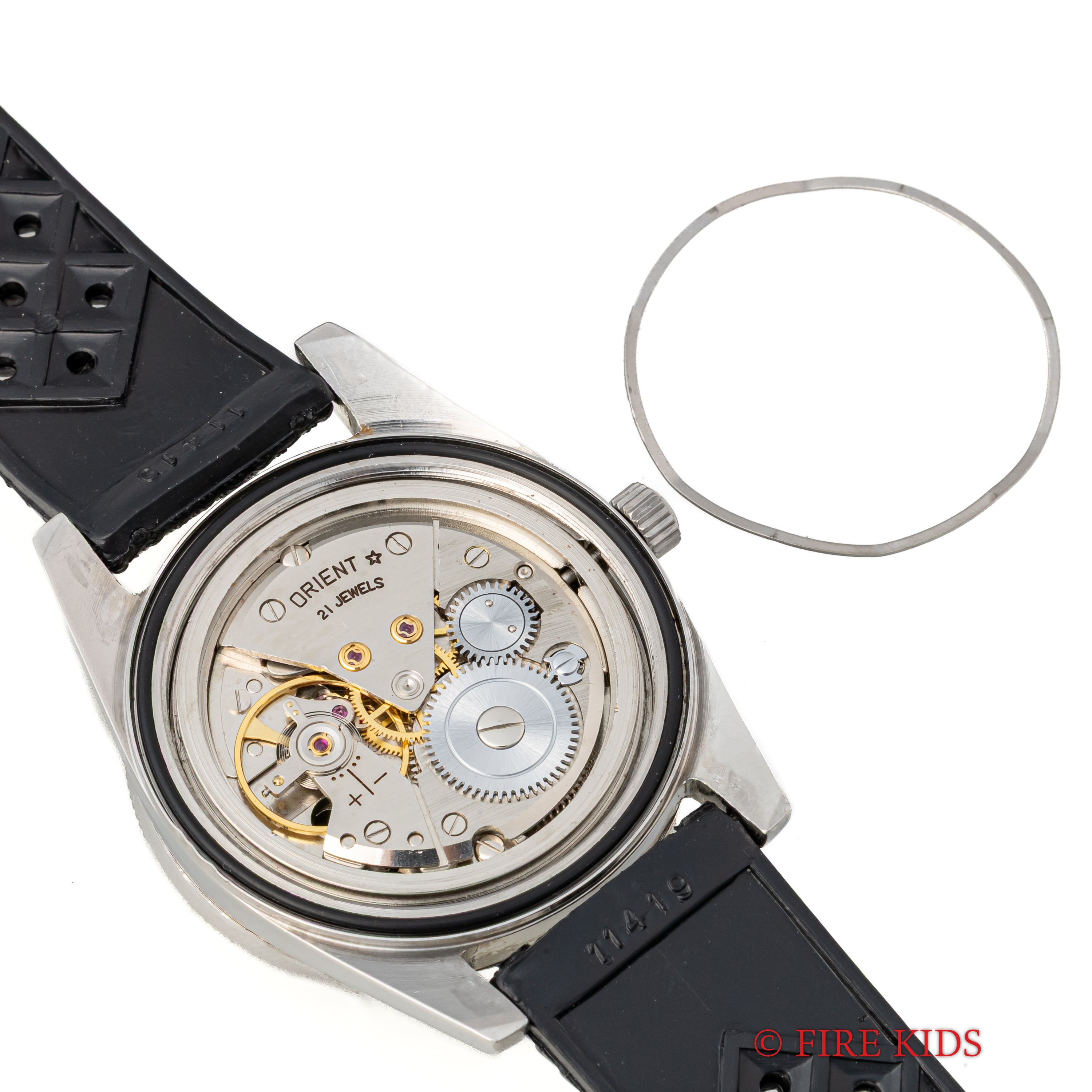 オリンピア オリエント ウィークリー 21ダイバー 1960年代 日本語曜日 アローハンド 手巻