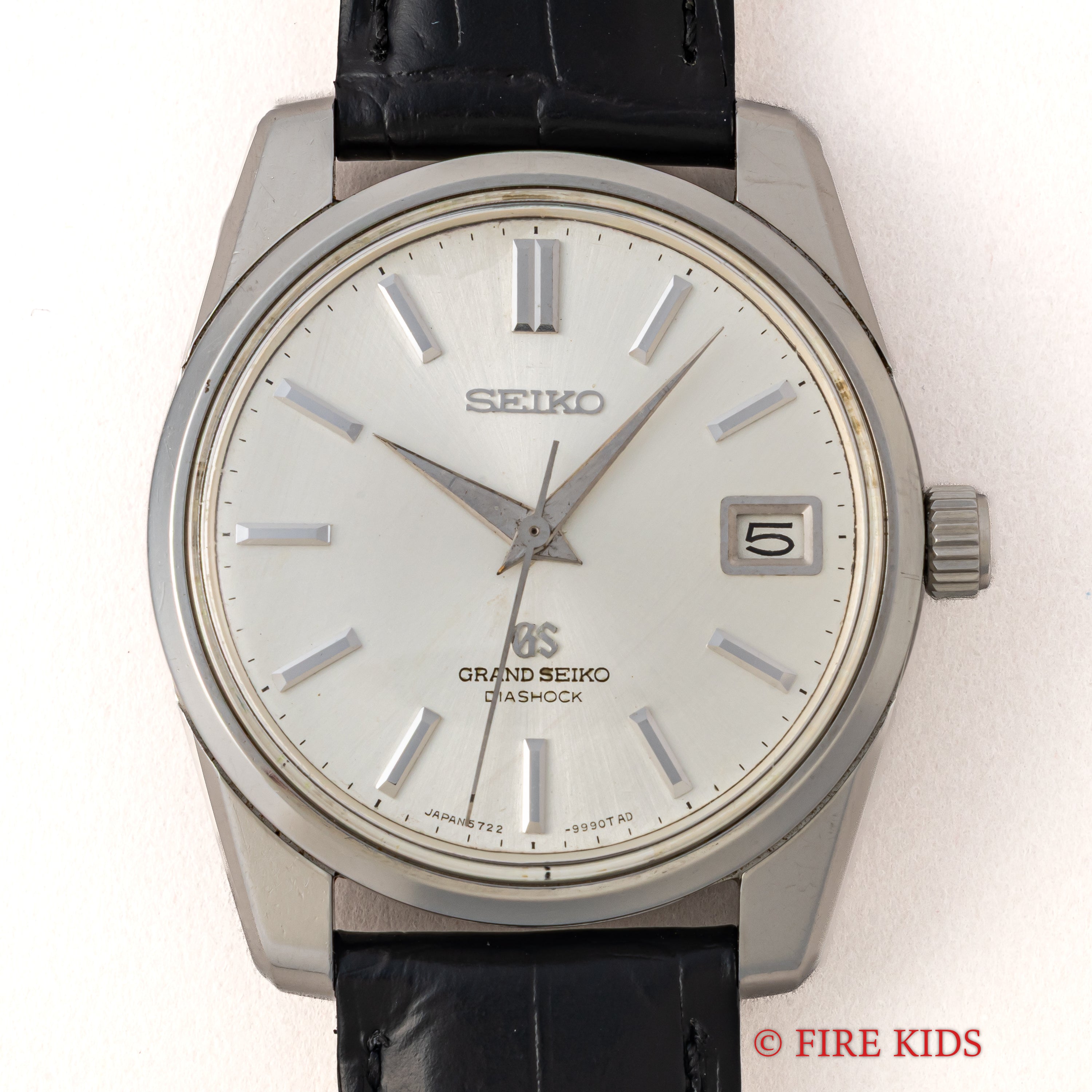 グランドセイコー セカンドモデル後期 1966年製 5722-9990 57GS セルフデーター ロービート手巻