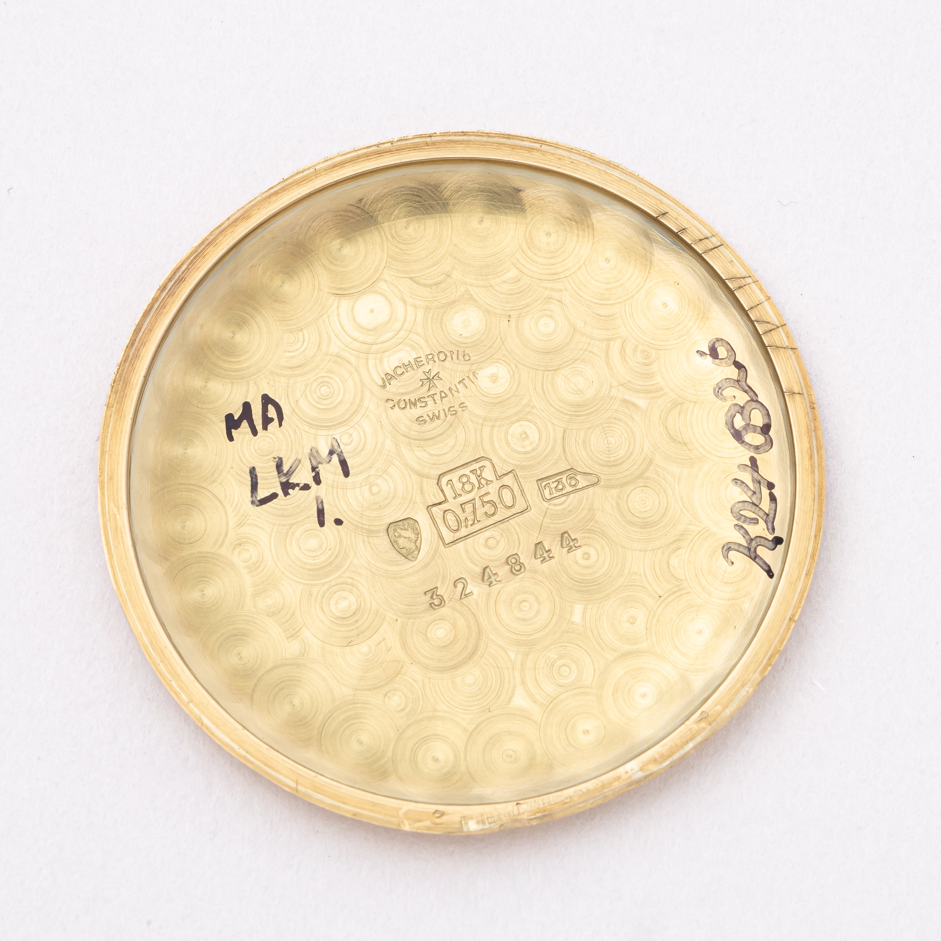 ヴァシュロン・コンスタンタン ラウンド 18金無垢ケース スモールセコンド 1950年代製 手巻き Cal.P453/3B