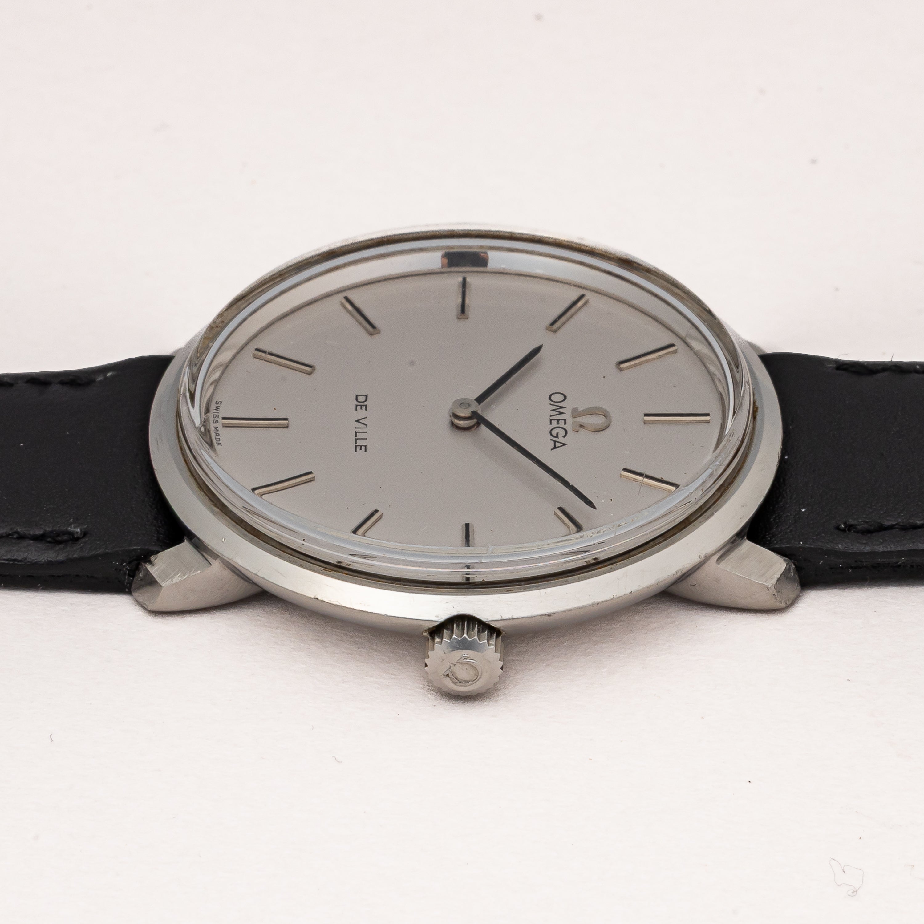 オメガ デ・ヴィル 1973年製 シルバーダイヤル 薄型手巻き