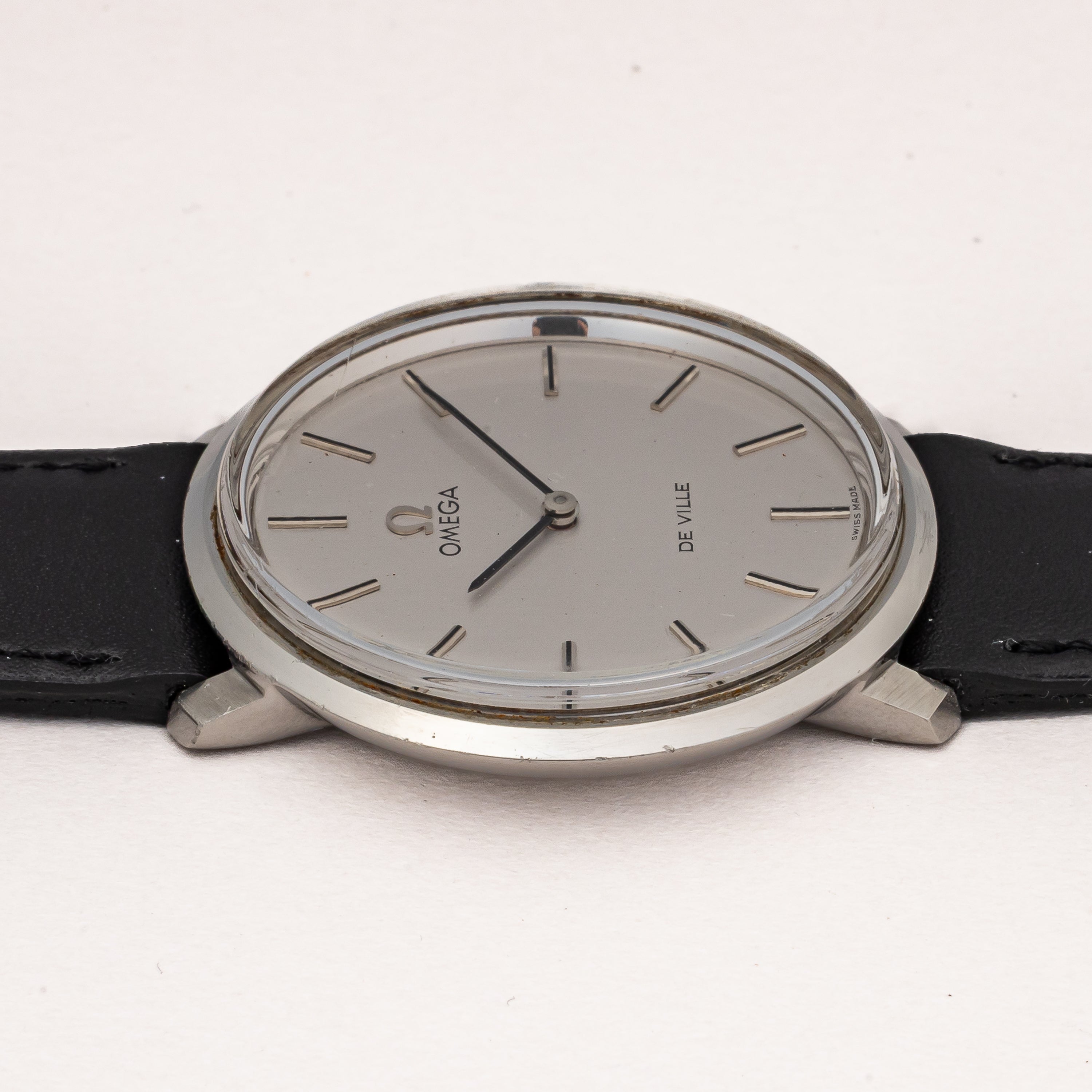 オメガ デ・ヴィル 1973年製 シルバーダイヤル 薄型手巻き