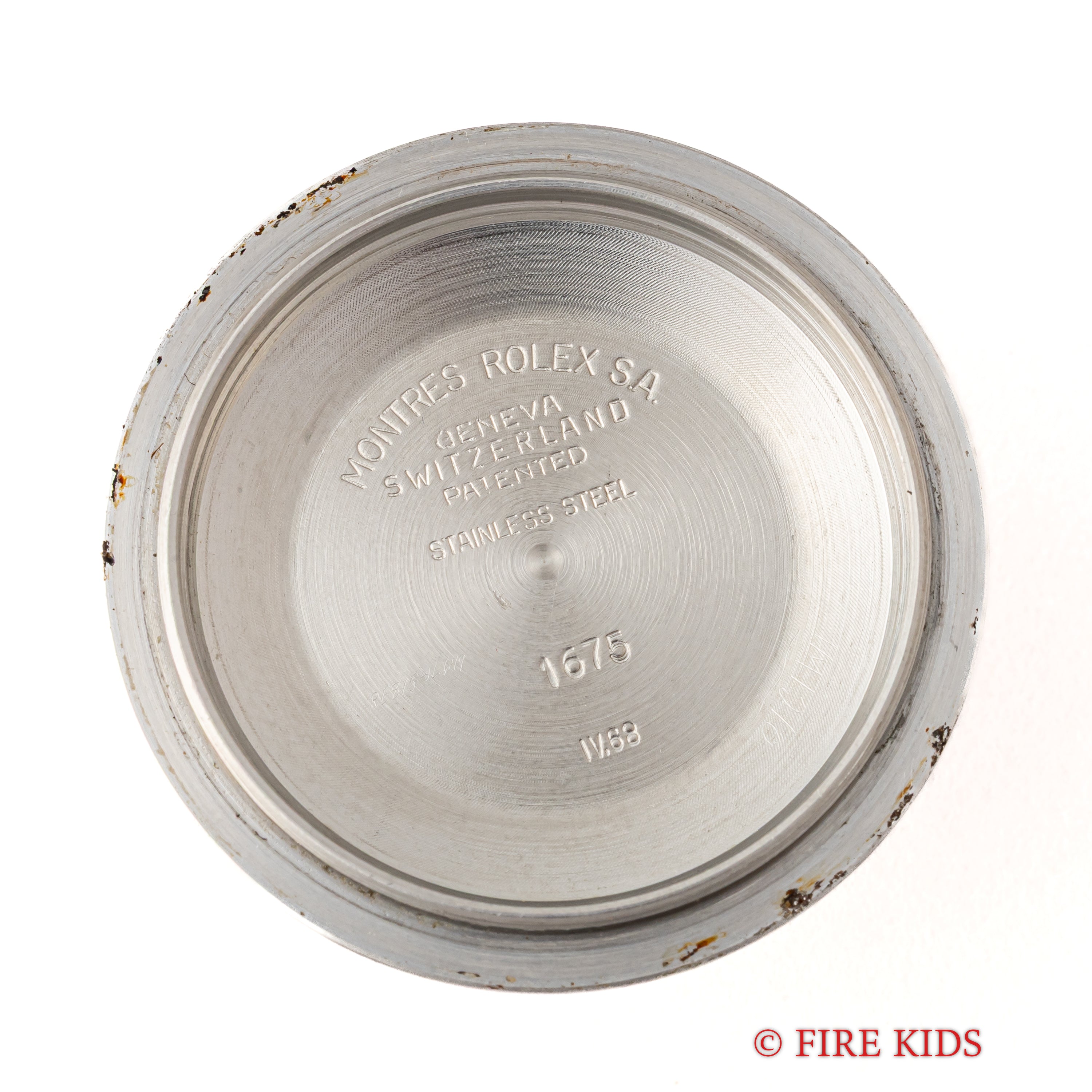 ロレックス GMTマスター ペプシベゼル 1968年製 Ref.1675 ロングEダイヤル フクシアベゼル