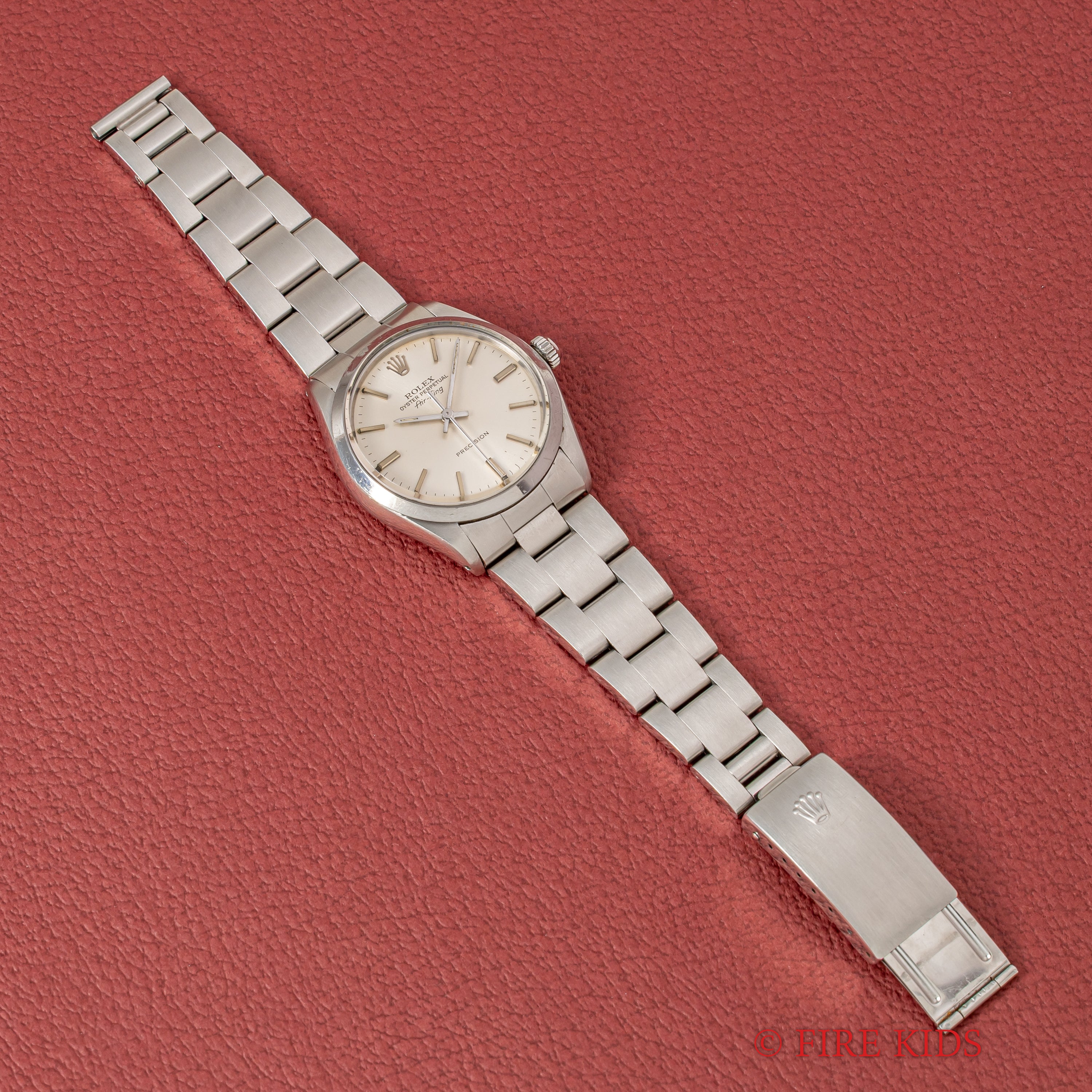 ロレックス エアキング 1982年製 シルバーダイヤル Ref.5500 自動巻ノンデイト