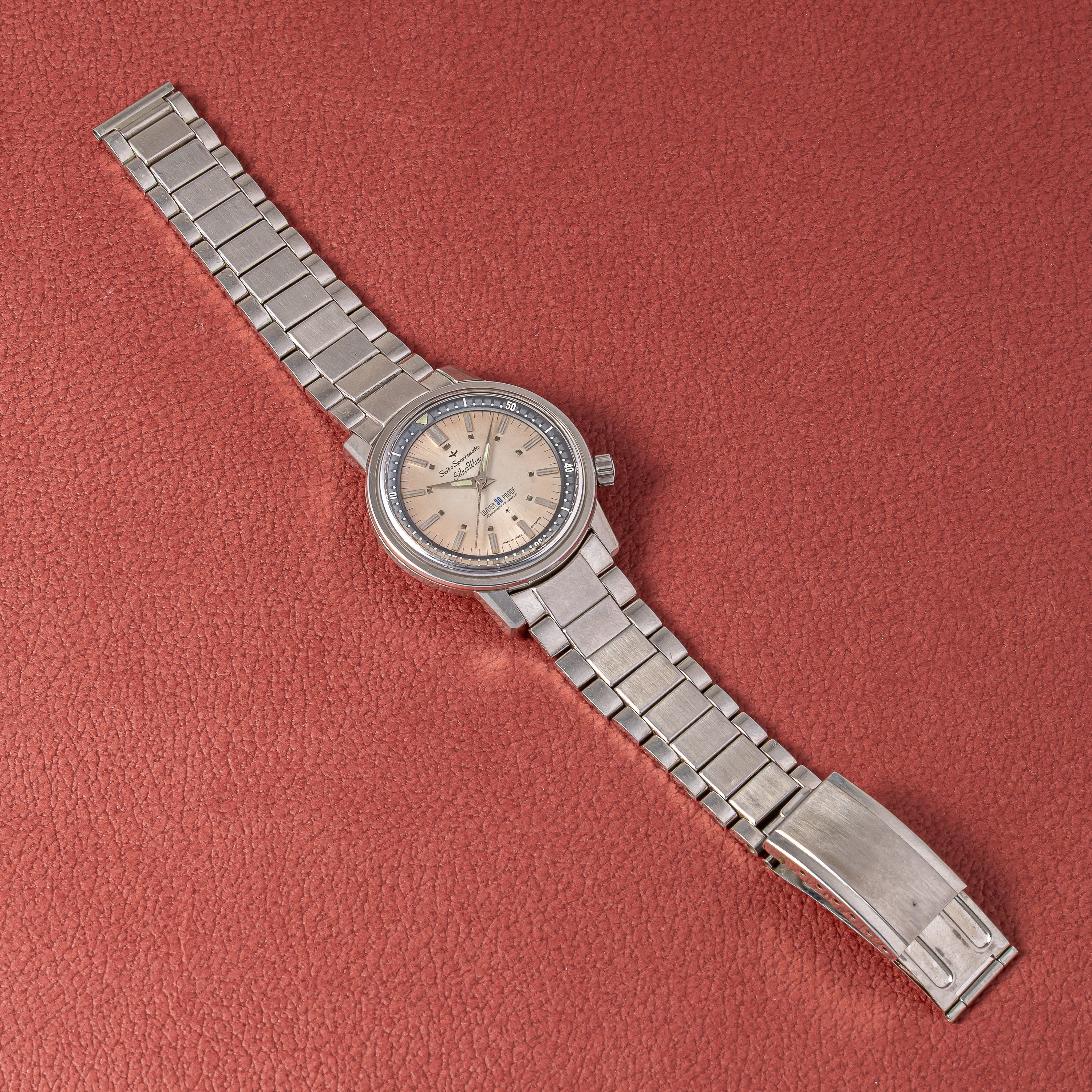 セイコー スポーツマチック シルバーウェーブ 1964年製 Ref.69799 回転ベゼル 自動巻