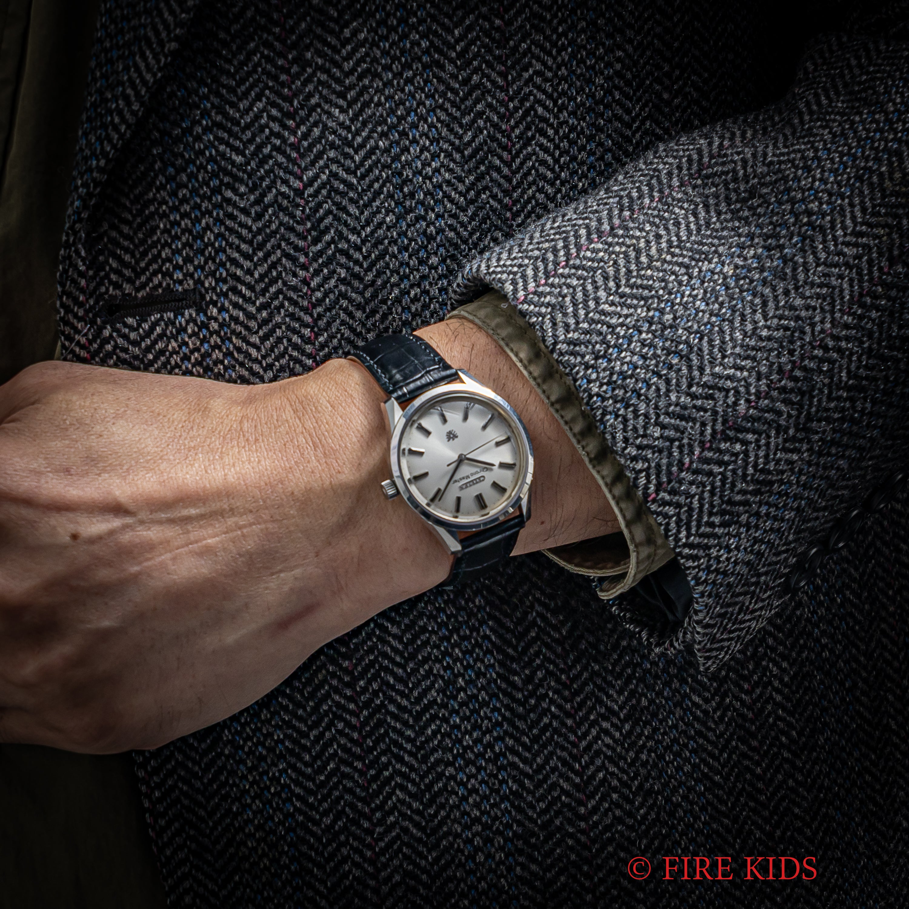 シチズン クロノマスター初期型 1967年製 Ref.H005 3002-Y 手巻き 鷲メダル