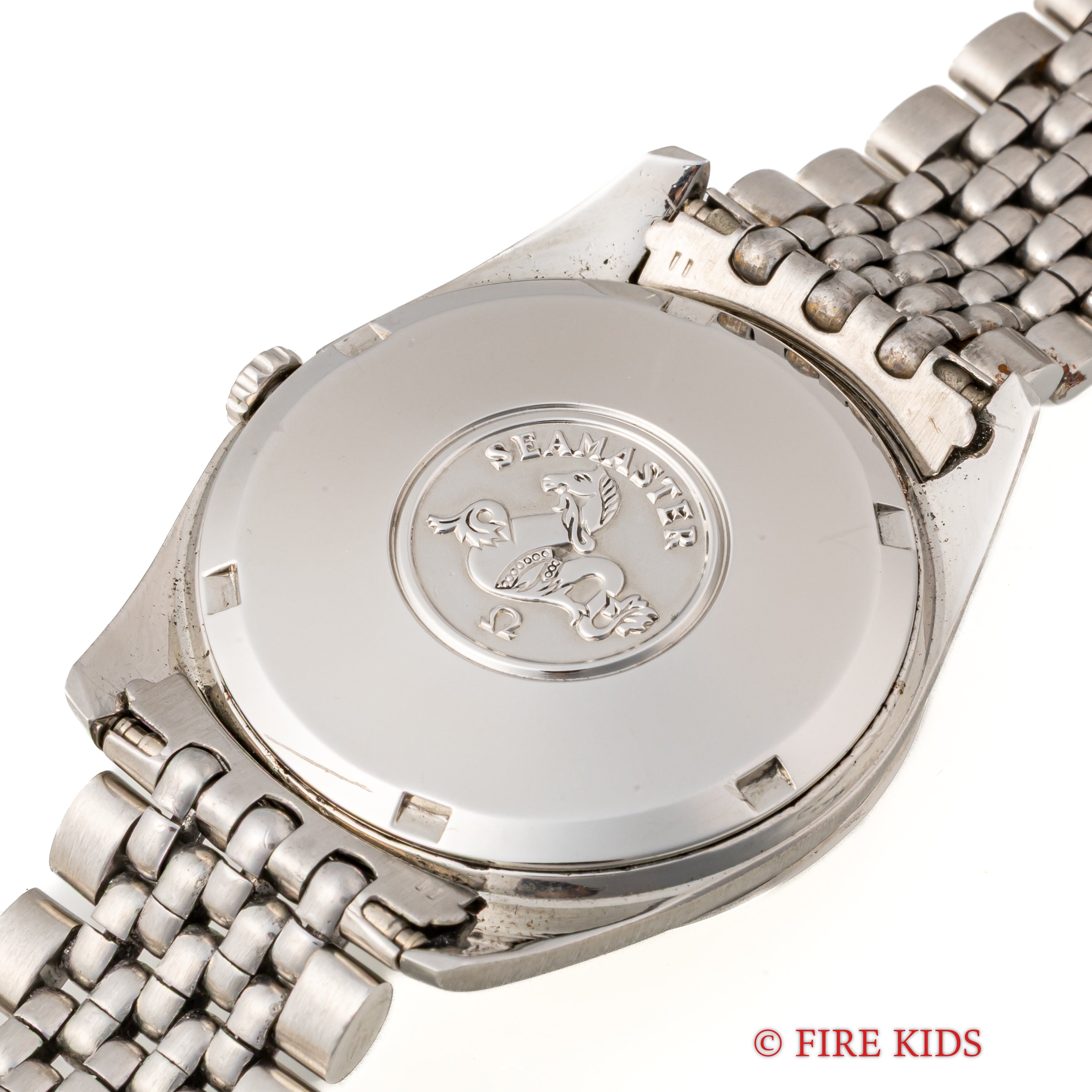 オメガ シーマスター 1971年製 Ref.166.010 自動巻 Cal.564 パティーナダイヤル 純正ライスブレス