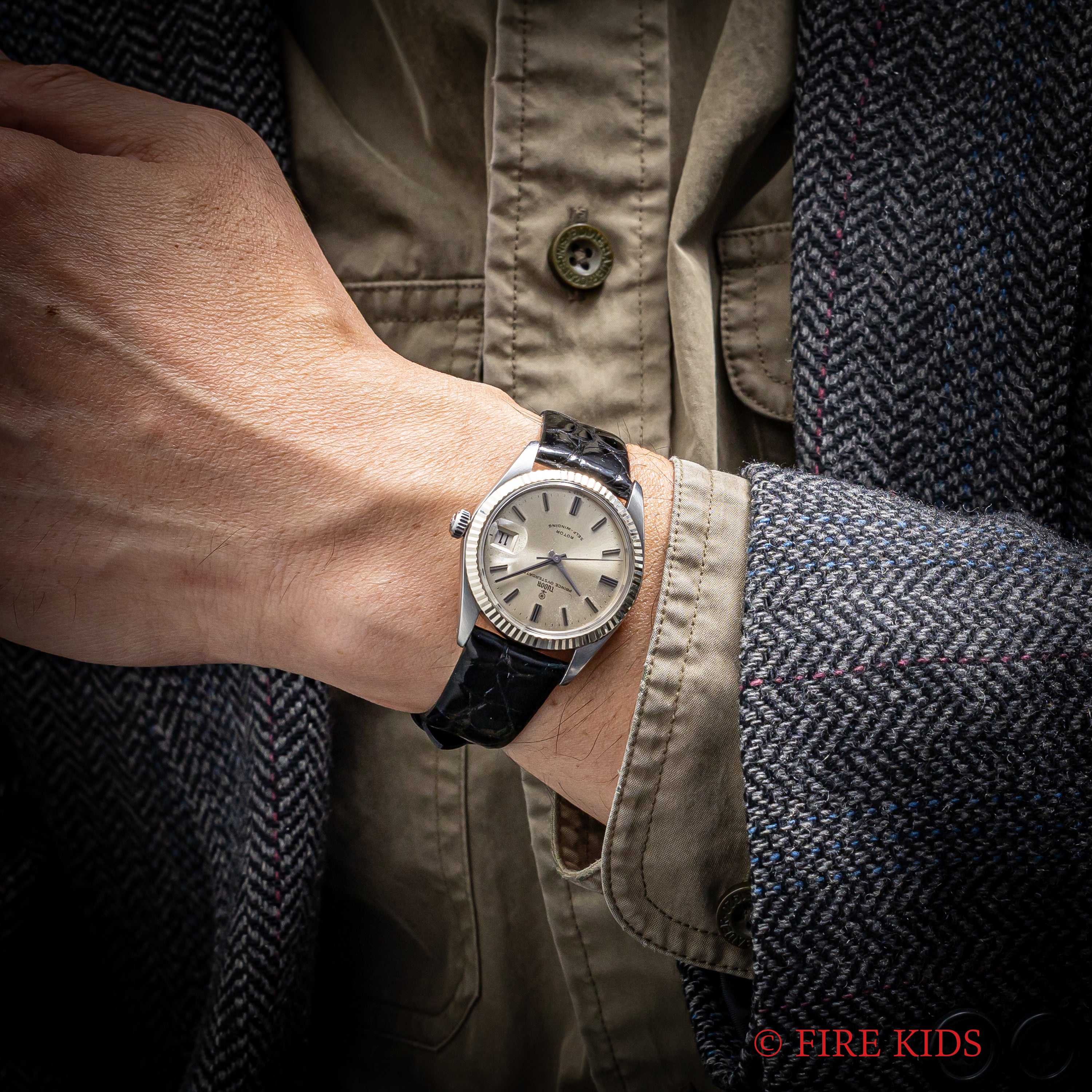 チューダー 小薔薇プリンスオイスターデイト 1967年製 自動巻