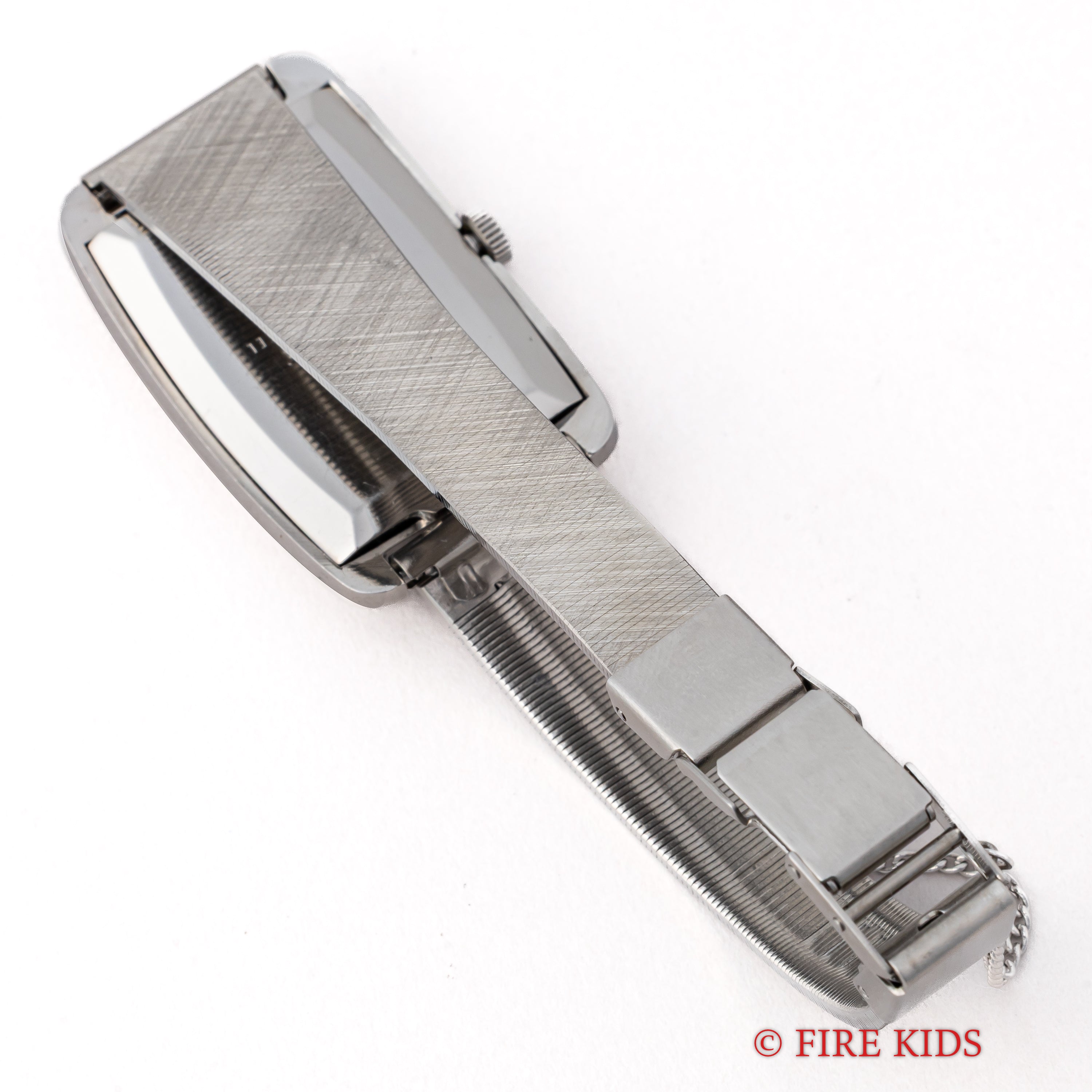 セイコー レディース レクタンギュラーケース ブルーダイヤル 1969年製 手巻 社外ブレス