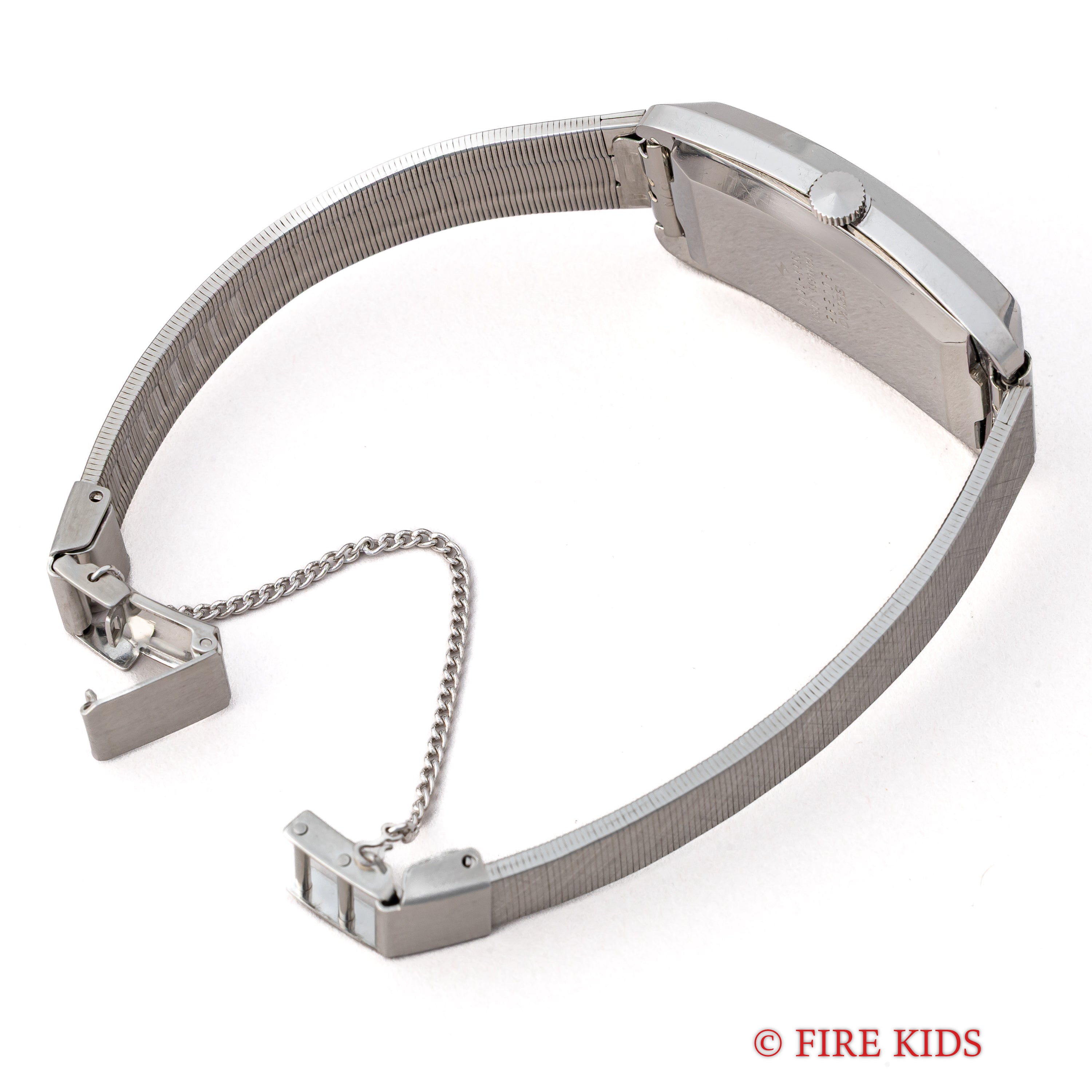 セイコー レディース レクタンギュラーケース ブルーダイヤル 1969年製 手巻 社外ブレス