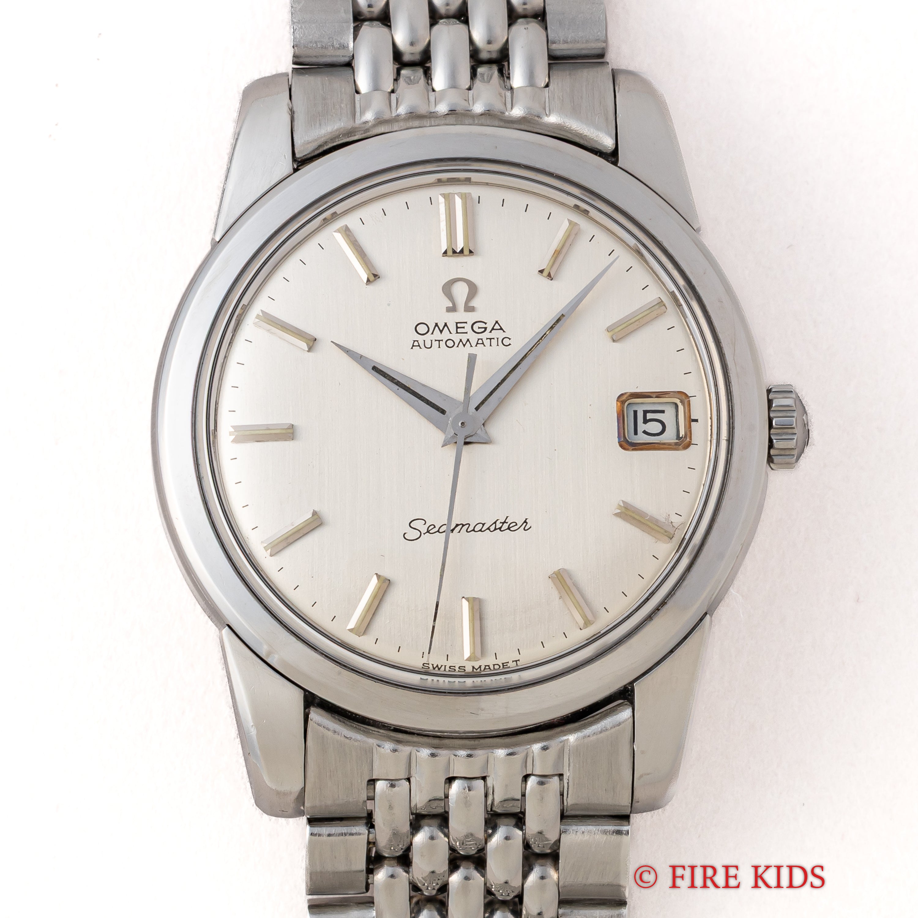 オメガ シーマスター オートマチック 1966年製 Ref.166.009 シルバーダイヤルCal.562 純正ブレス