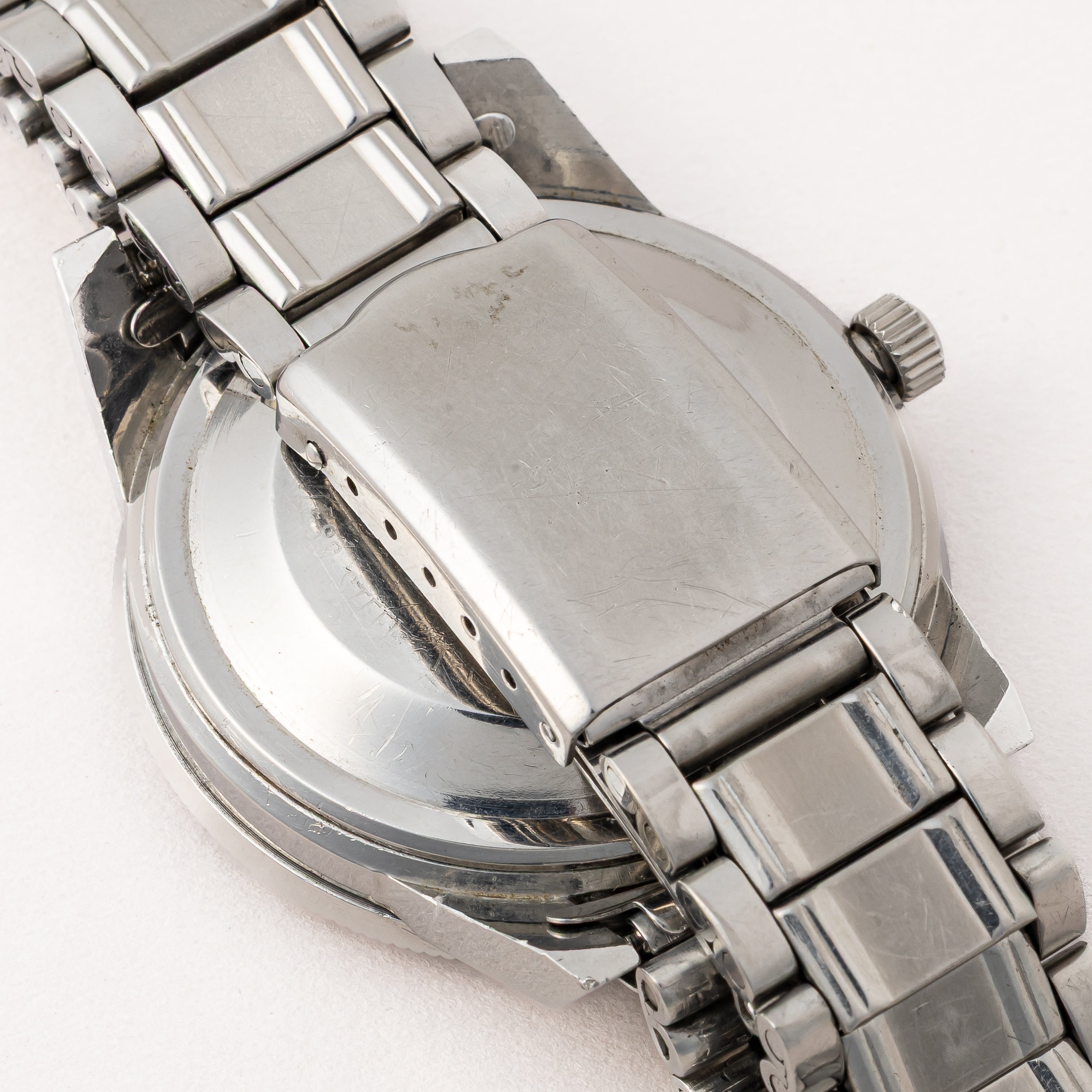 オリエント カレンダーオート 1960年代製 ダイバーズウォッチ ブラックダイヤル アローハンド