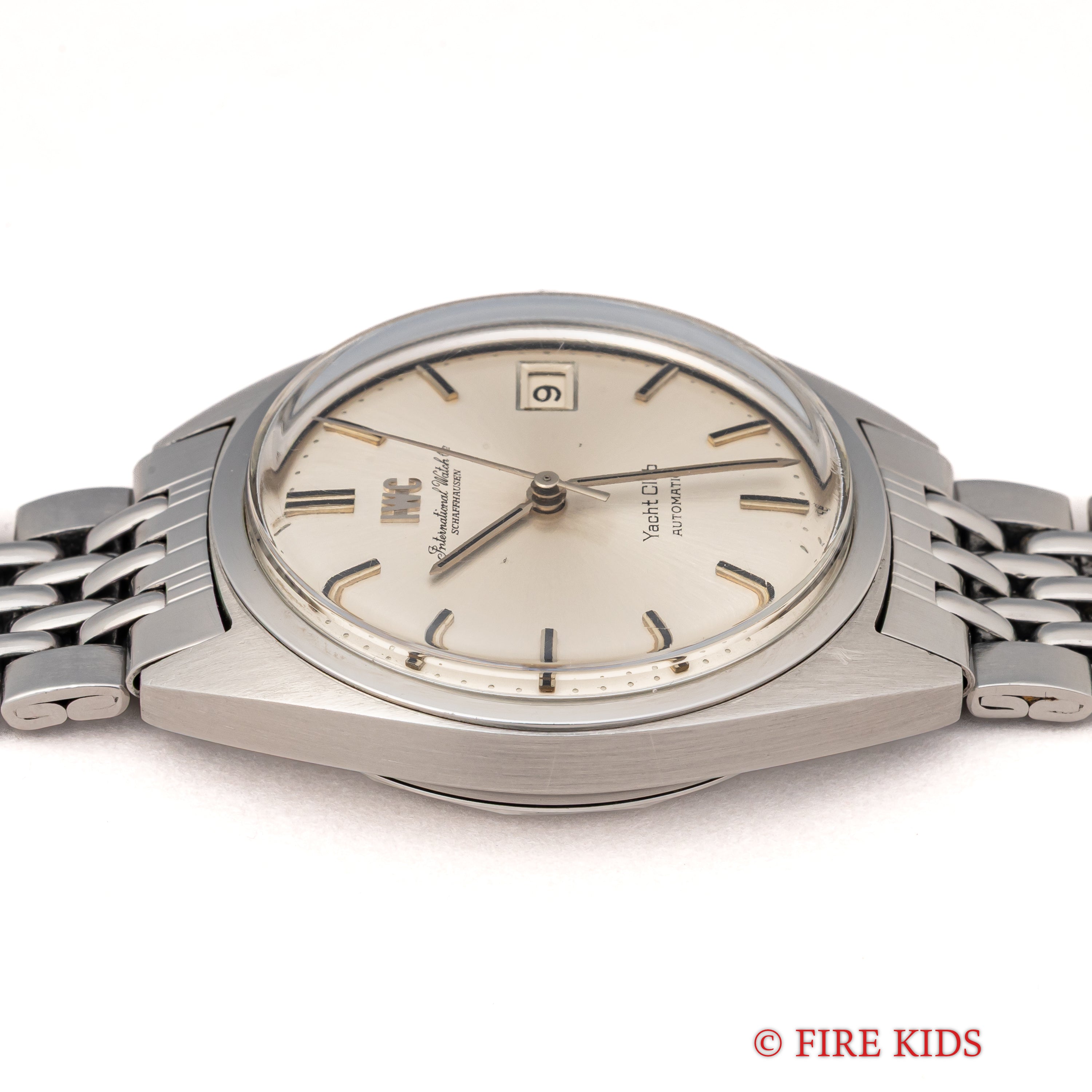 IWC ヨットクラブ 1975年製 ペラトン式自動巻き Cal.8541B 純正ゲイフレアーブレス付き